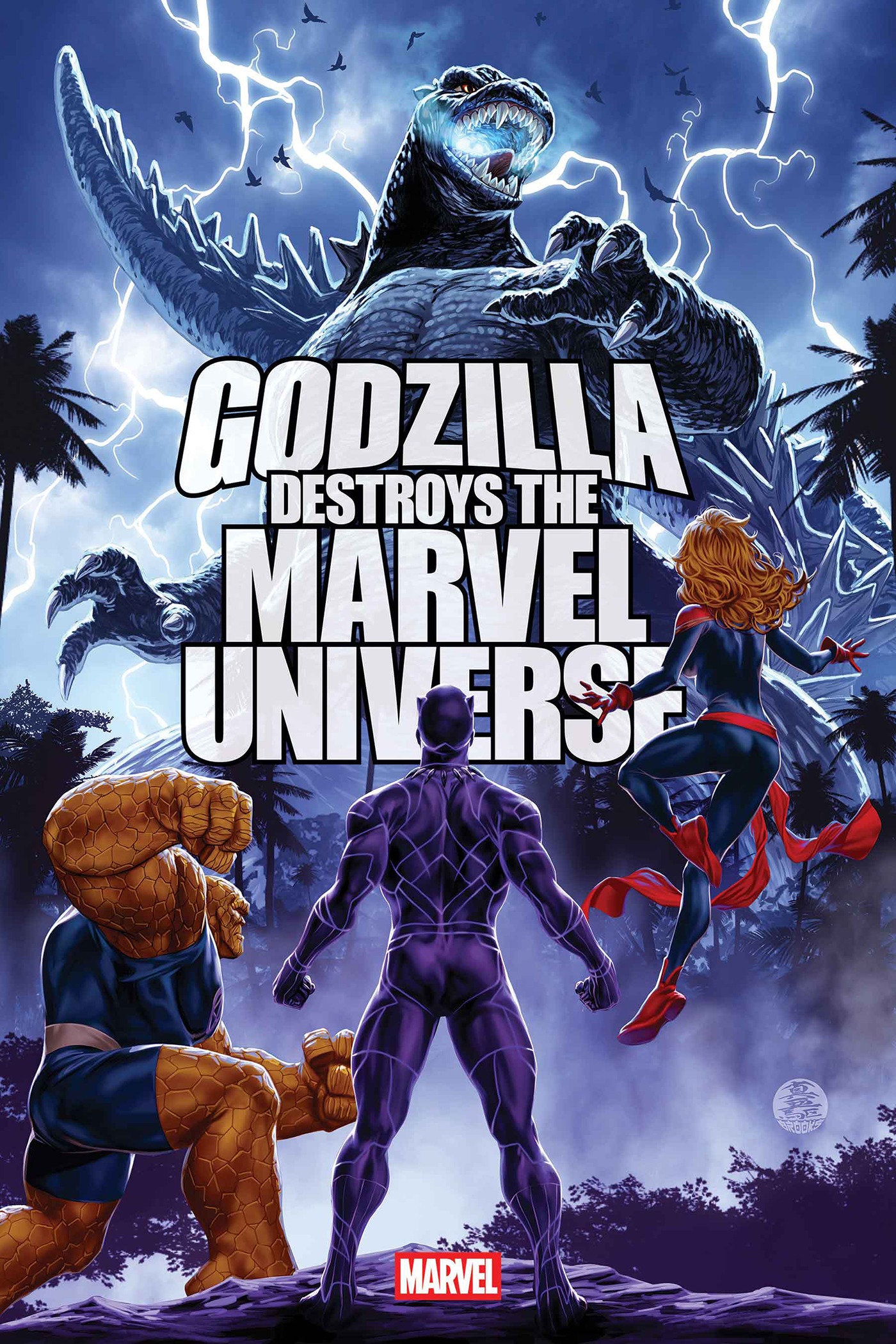 Godzilla Destroys The Marvel Universe #4 | L.A. Mood Comics and Games