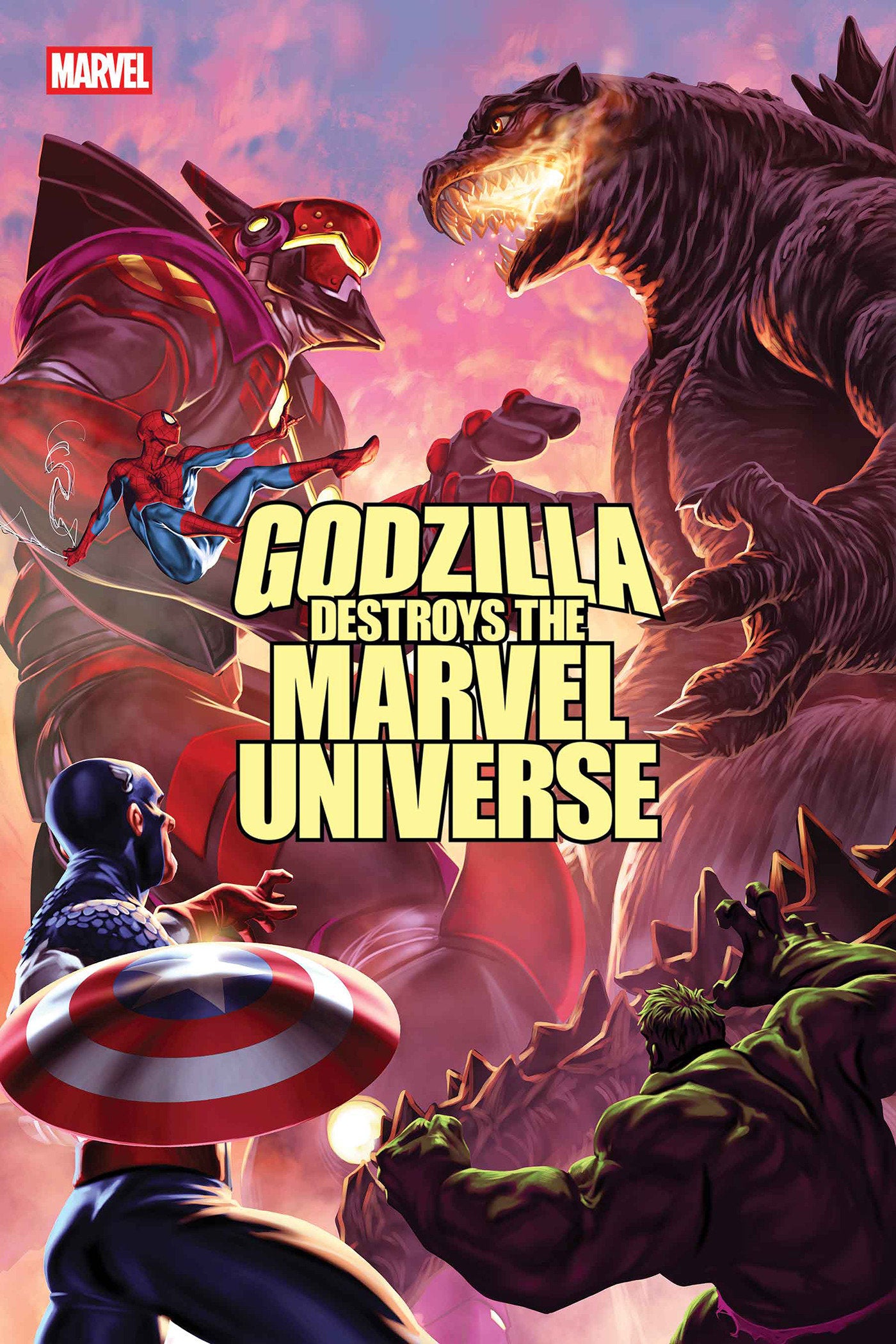 Godzilla Destroys The Marvel Universe #5 | L.A. Mood Comics and Games