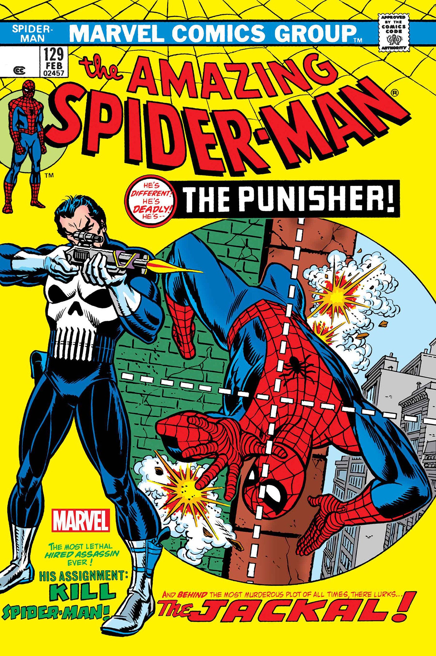 Amazing Spider-Man #129 Facsimile Edition Foil Variant [New Printing] | L.A. Mood Comics and Games
