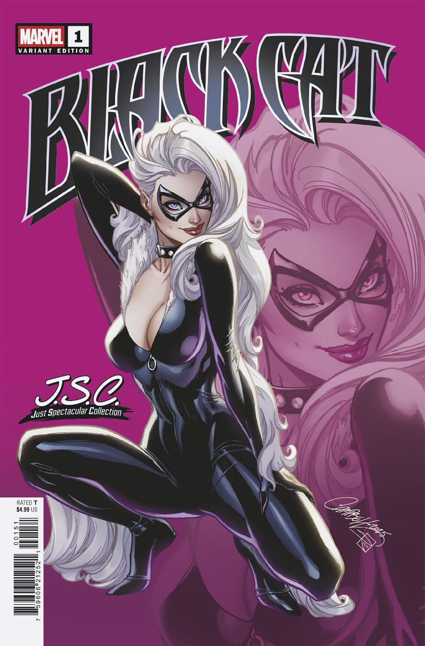 Black Cat #1 J. Scott Campbell Just Spectacular Collection Variant | L.A. Mood Comics and Games