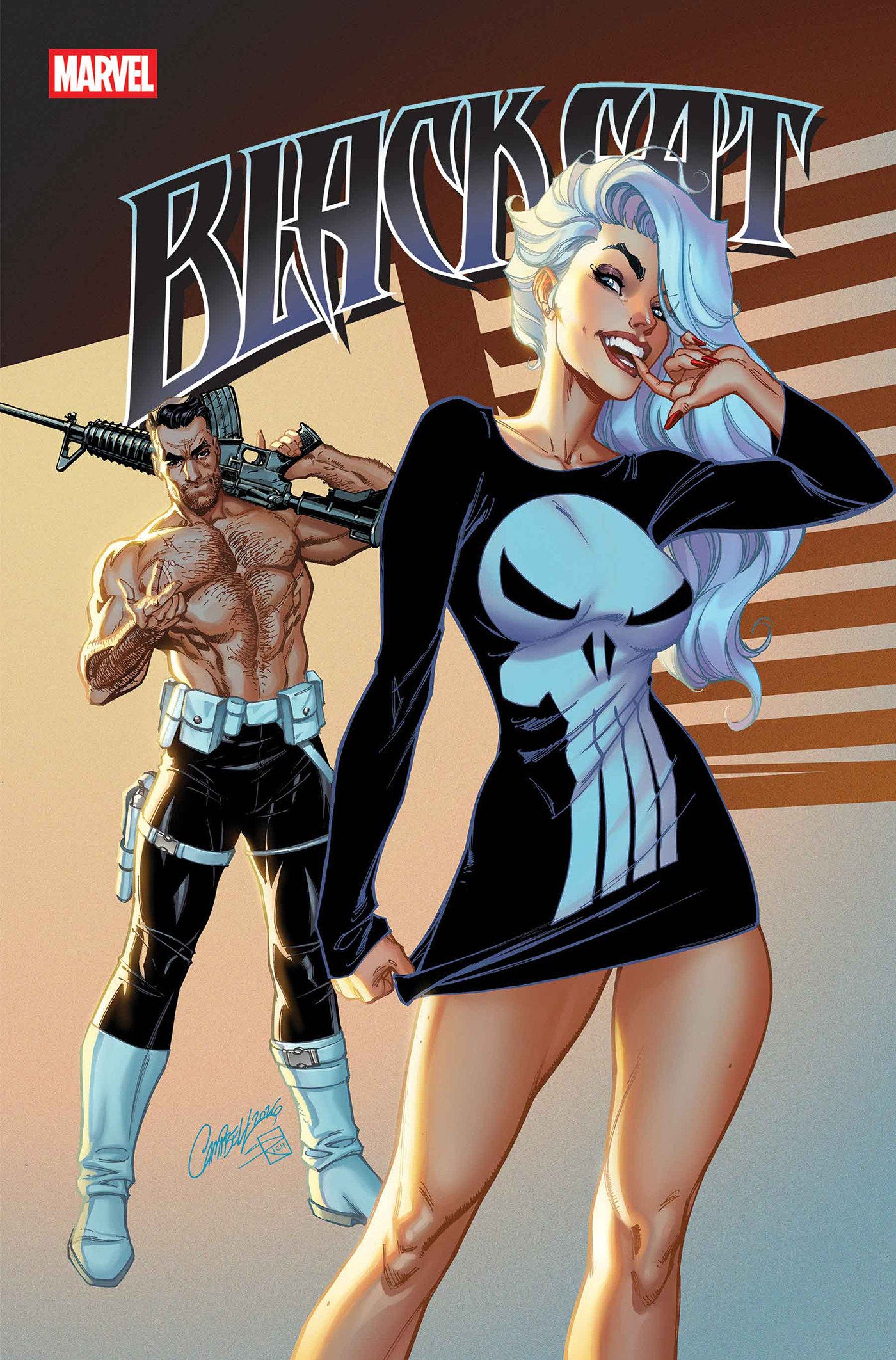 Black Cat #11 J. Scott Campbell Black Cat Variant | L.A. Mood Comics and Games