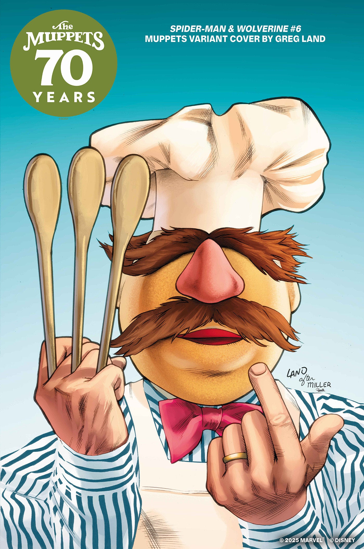 Spider Man & Wolverine #6 Greg Land Muppets Variant | L.A. Mood Comics and Games