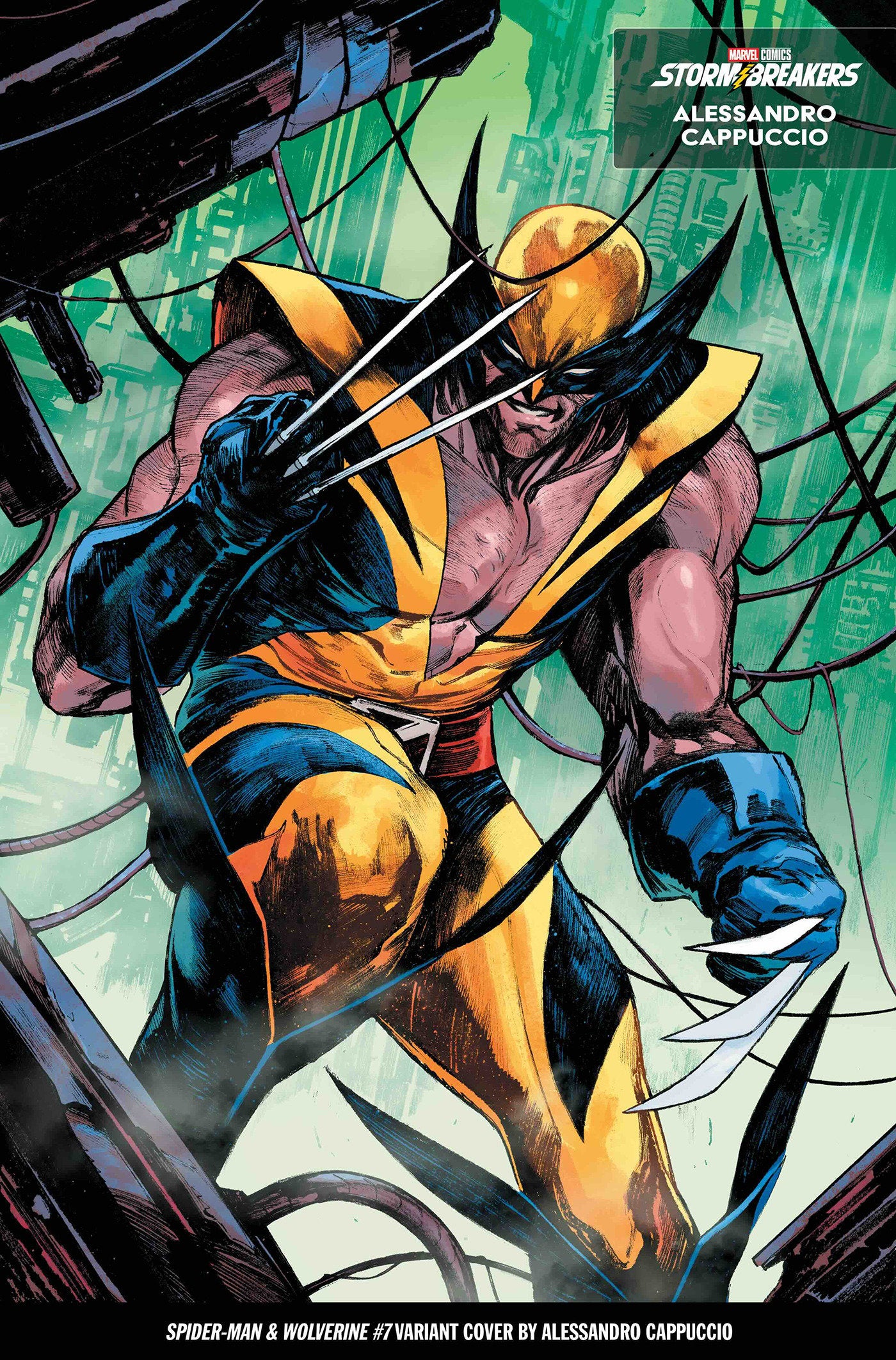 Spider-Man & Wolverine #7 Alessandro Cappuccio From The Chaos A Costume Variant | L.A. Mood Comics and Games