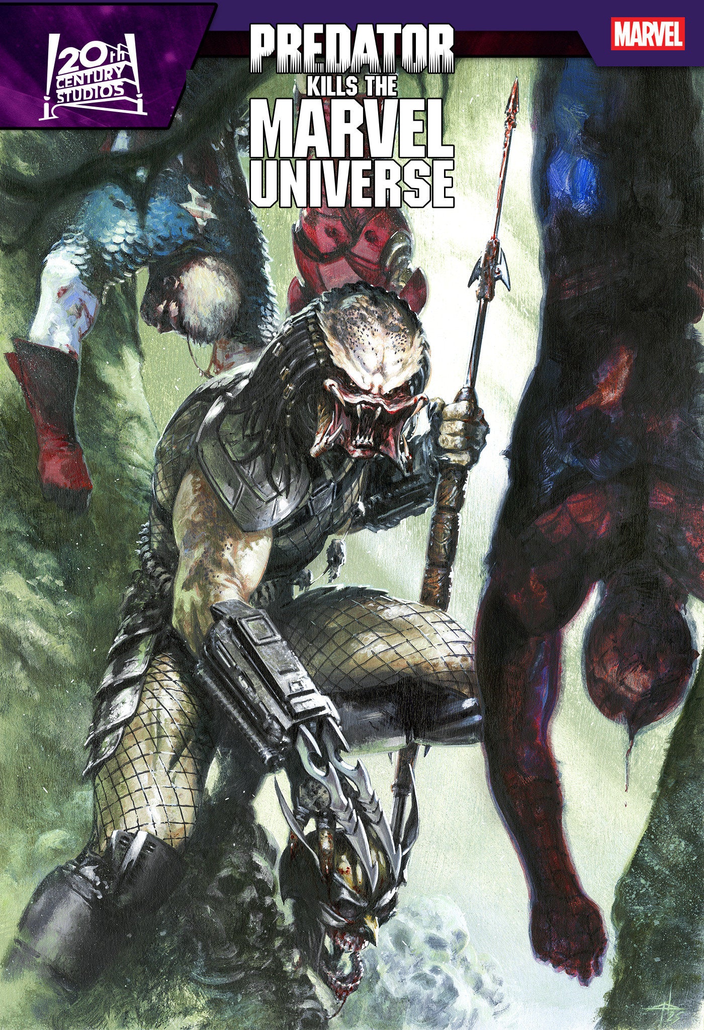 Predator Kills The Marvel Universe #1 Gabriele Dell'Otto Variant | L.A. Mood Comics and Games