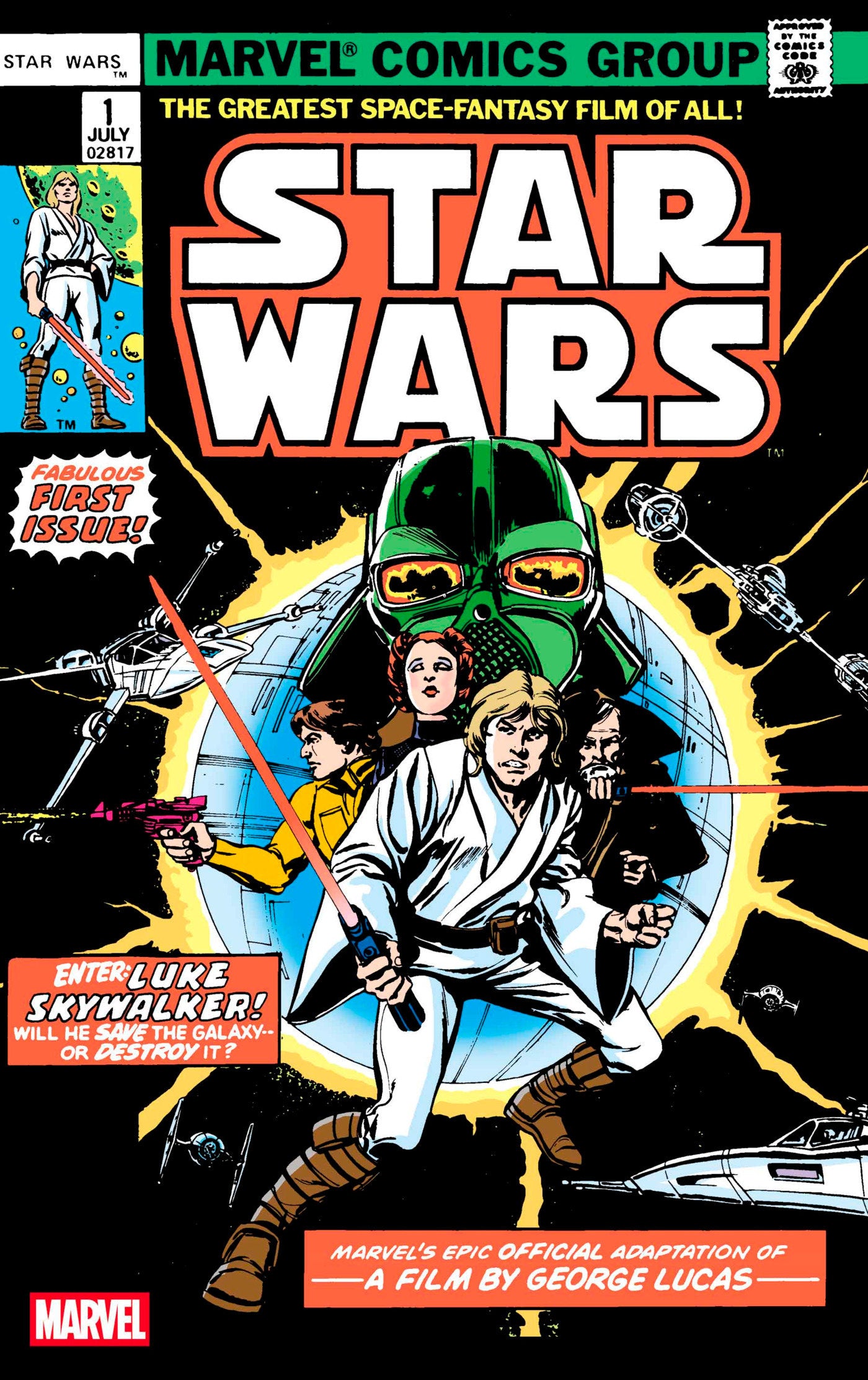 Star Wars 1977 #1 Facsimile Edition New Printing | L.A. Mood Comics and Games