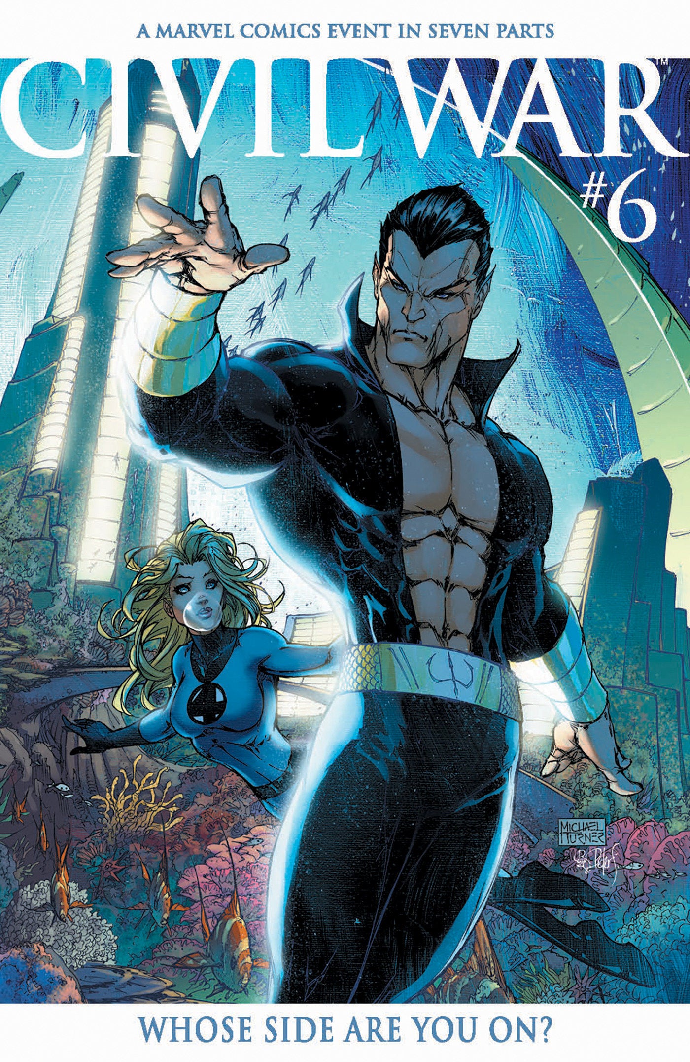 Civil War #6 Facsimile Edition Michael Turner Foil Variant | L.A. Mood Comics and Games