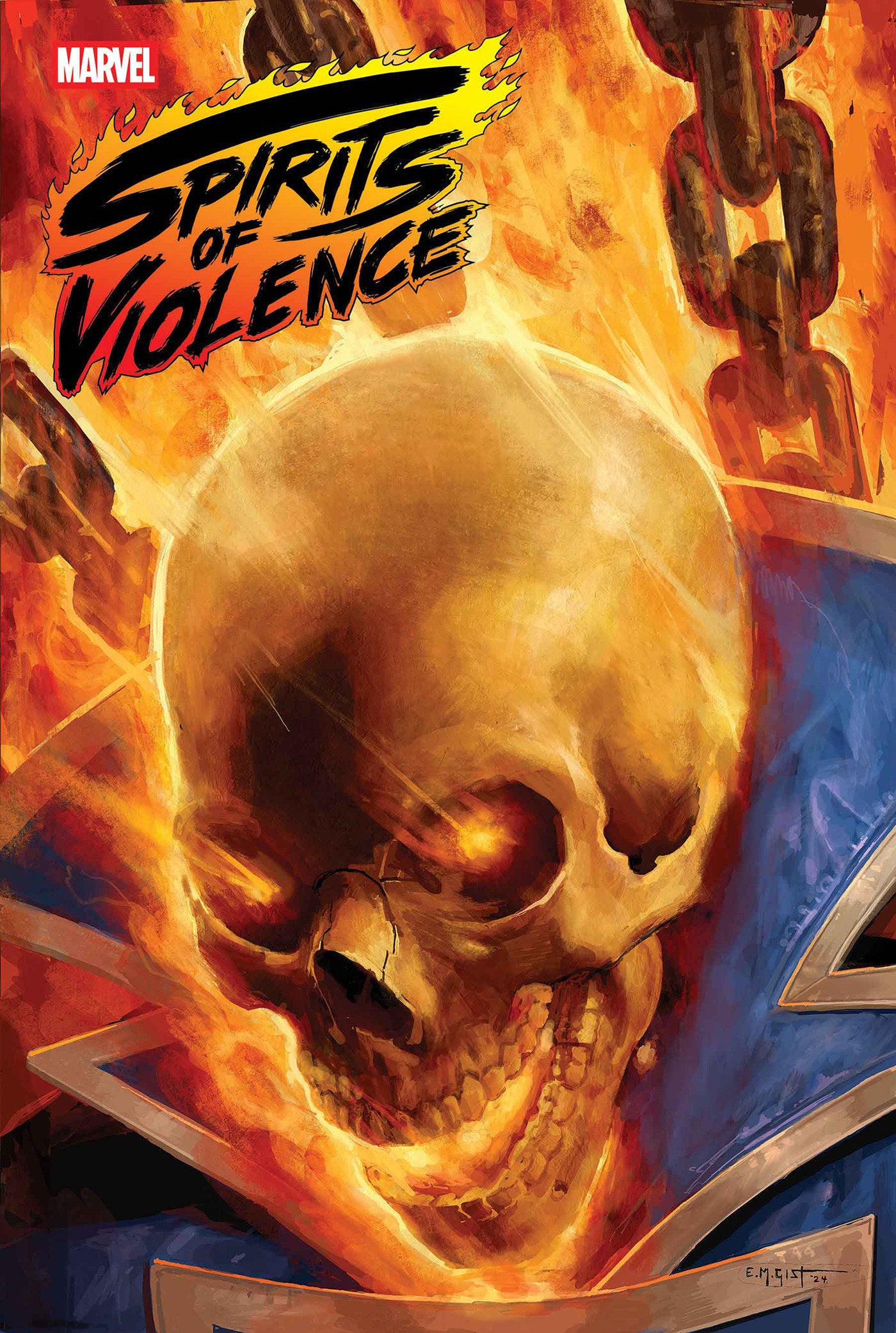 Spirits Of Violence #1 E.M. Gist Variant | L.A. Mood Comics and Games