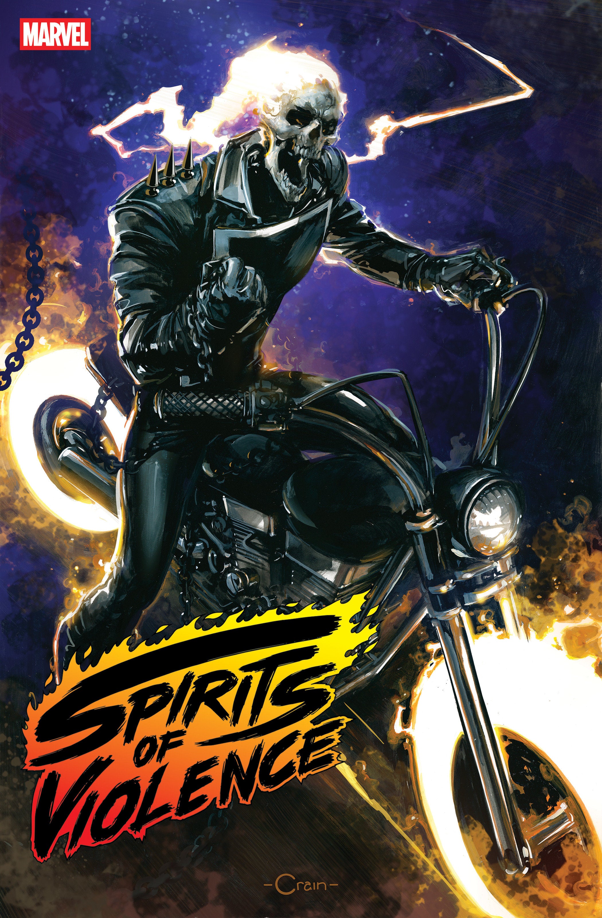 Spirits Of Violence #4 Clayton Crain Variant | L.A. Mood Comics and Games