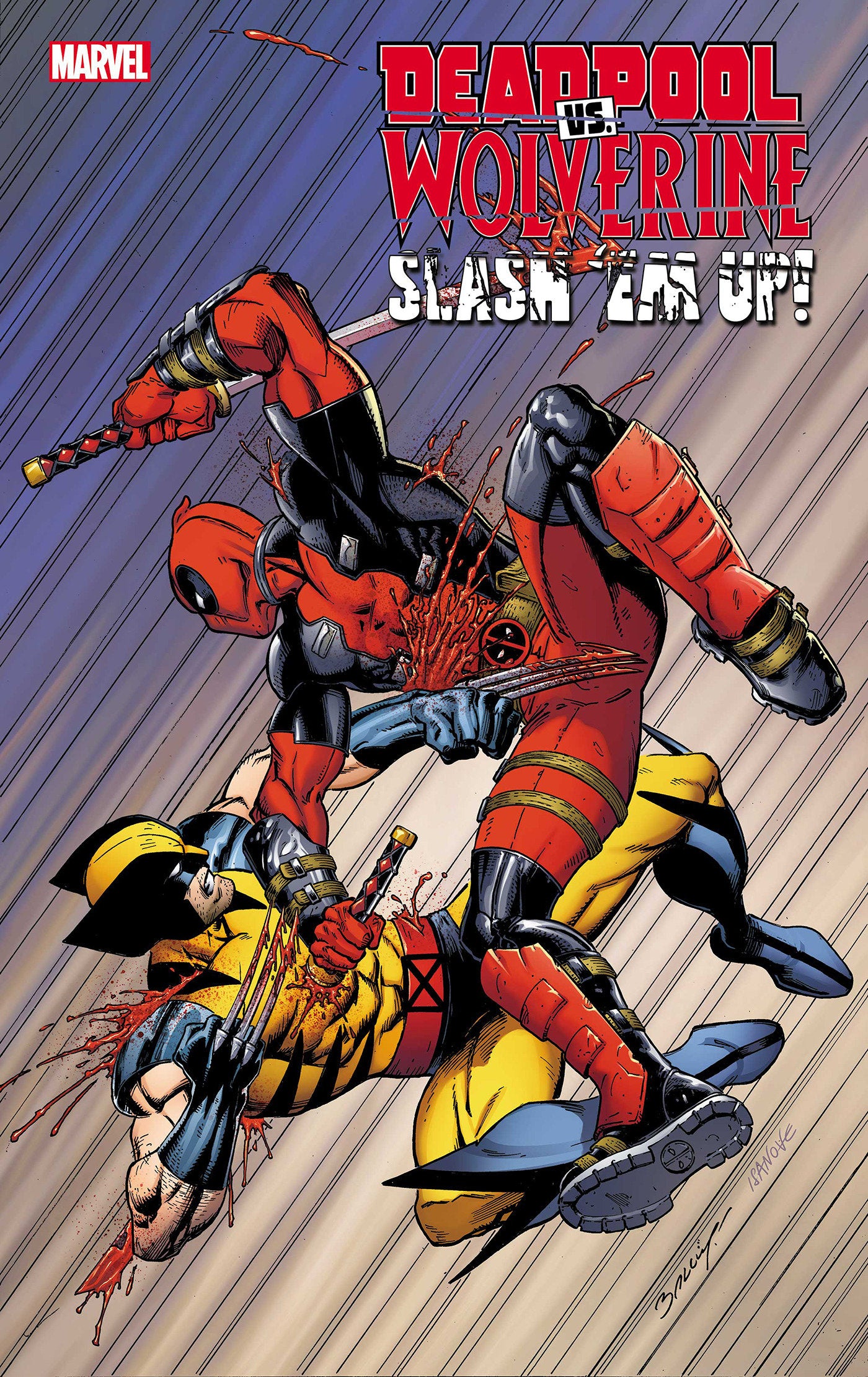 Deadpool vs. Wolverine: Slash 'Em Up #1 Mark Bagley Variant | L.A. Mood Comics and Games