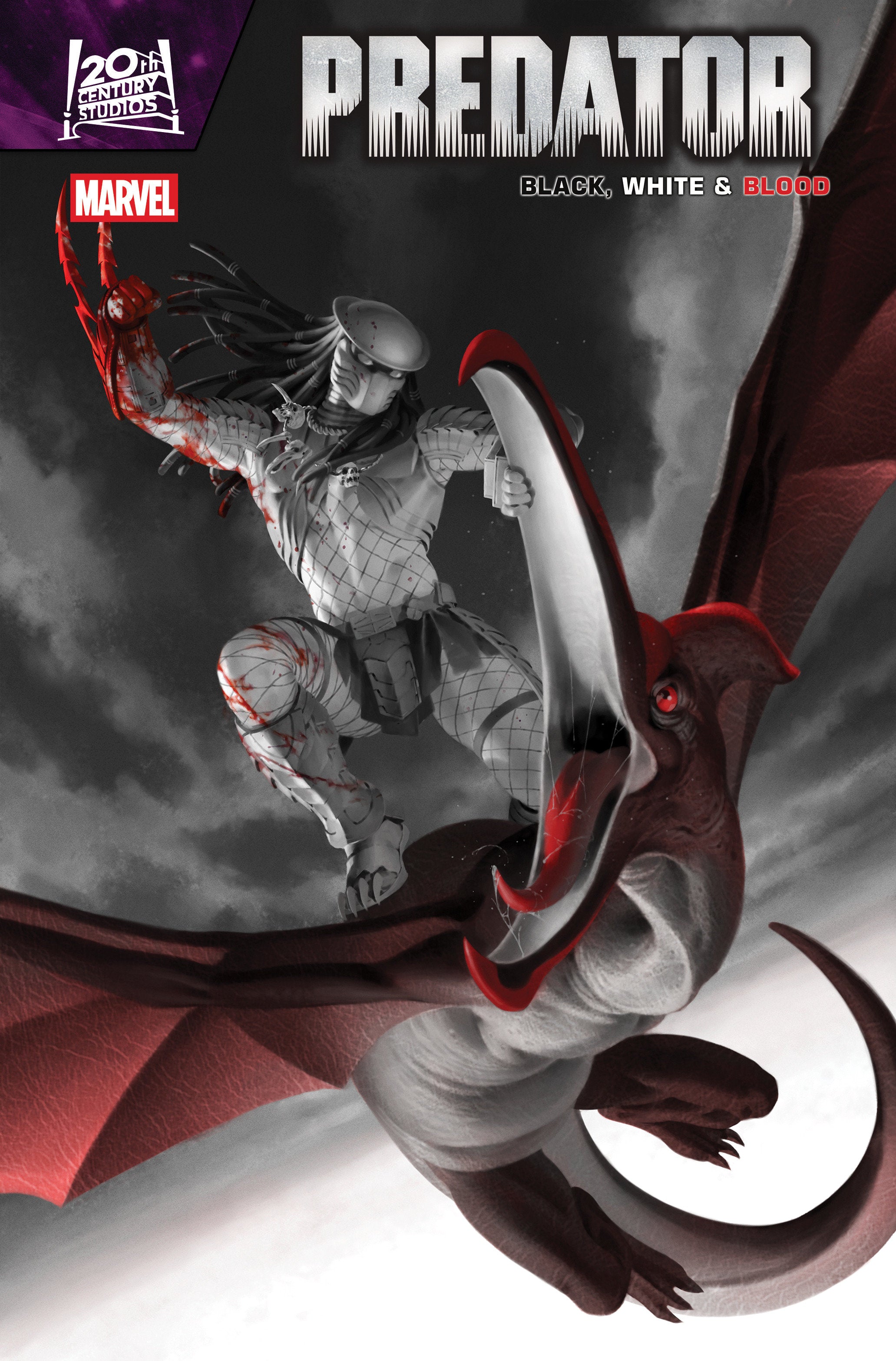 Predator: Black, White & Blood #4 Junggeun Yoon Variant | L.A. Mood Comics and Games