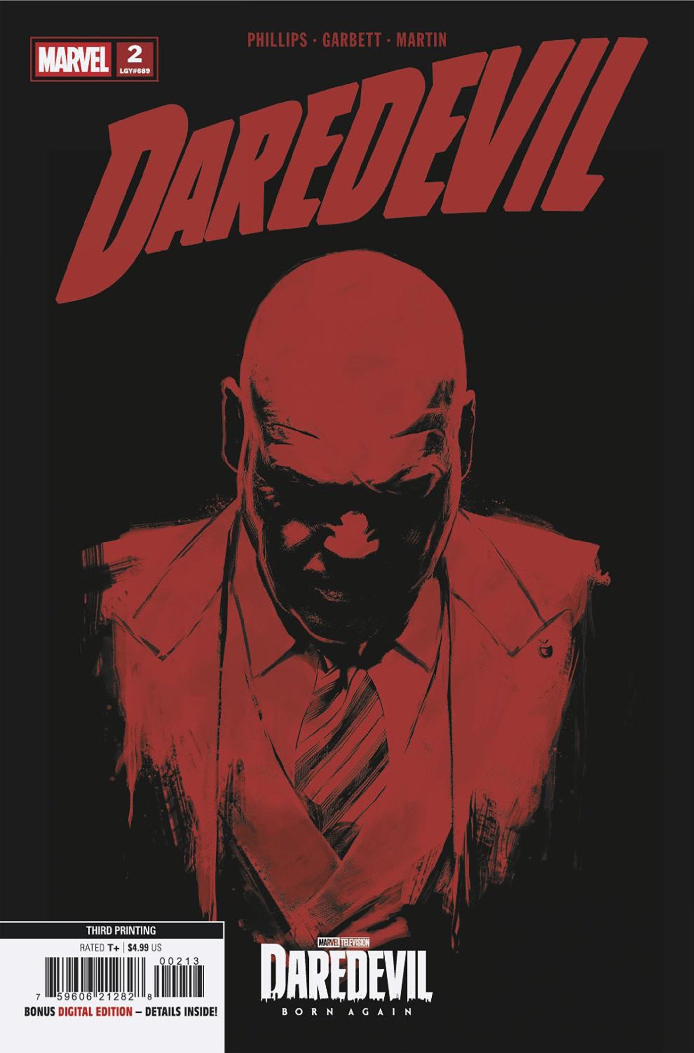 Daredevil #2 Marvel Television 3rd Printing Variant | L.A. Mood Comics and Games