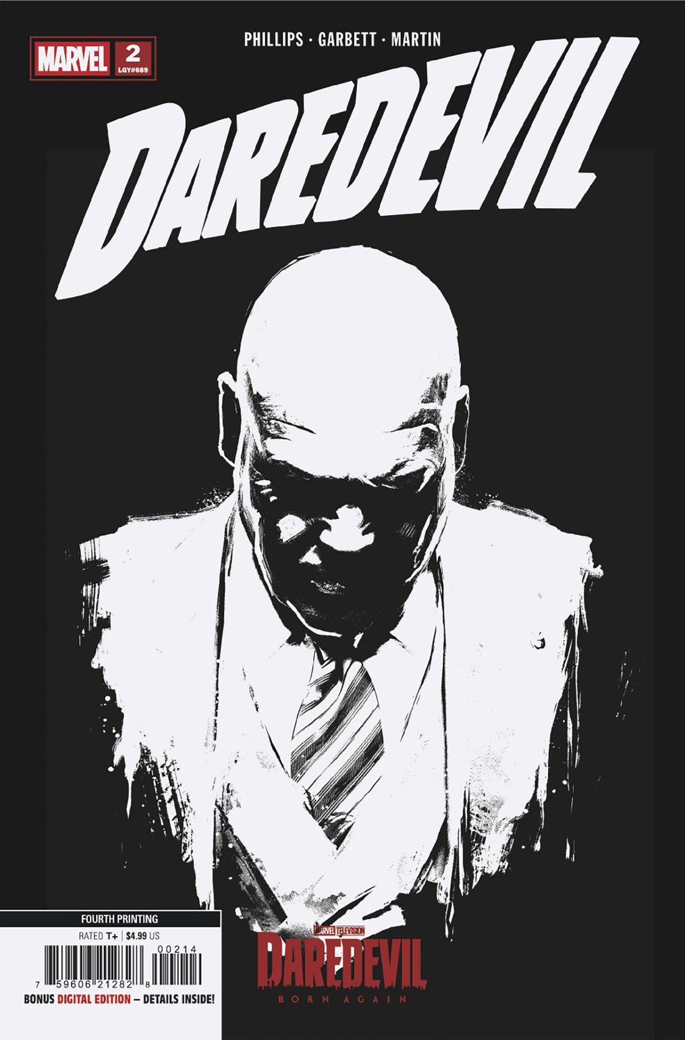 Daredevil #2 Marvel Television 4th Printing Variant | L.A. Mood Comics and Games