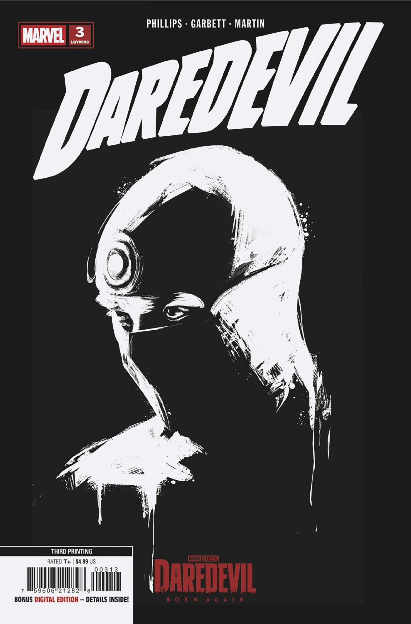 Daredevil #3 Marvel Television 3rd Printing Variant | L.A. Mood Comics and Games