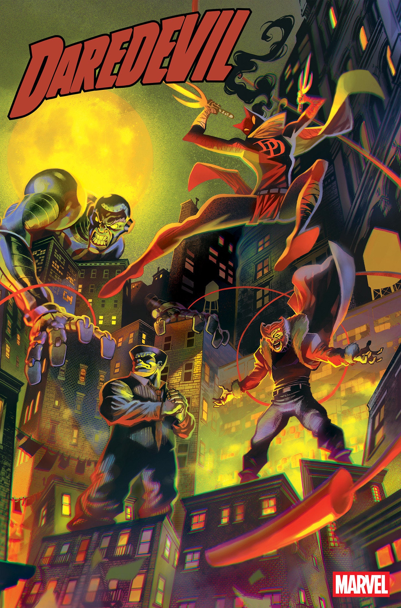 Daredevil #7 Flaviano 2 Part Connecting Variant | L.A. Mood Comics and Games