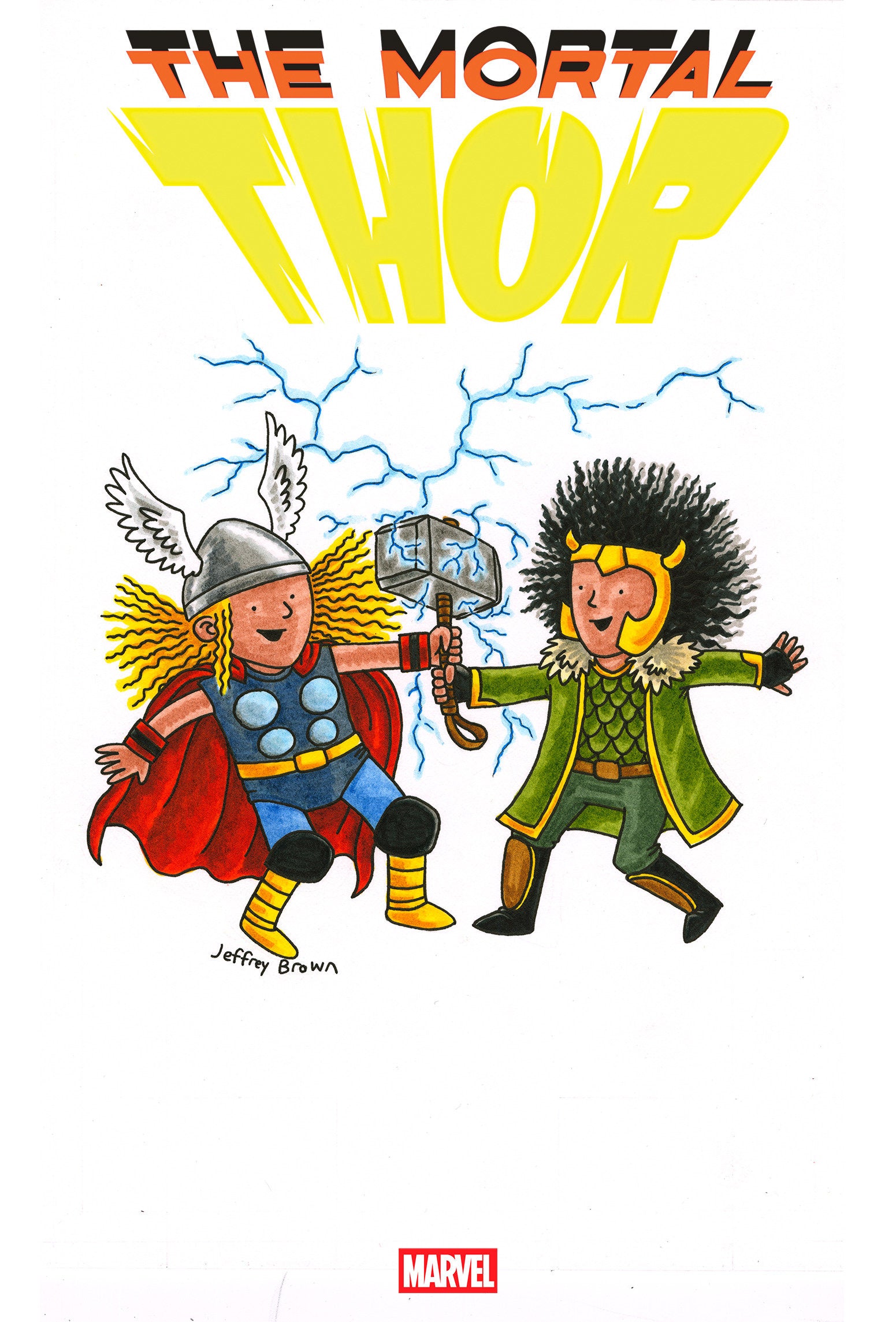 Thor #1 Jeffrey Brown Variant | L.A. Mood Comics and Games