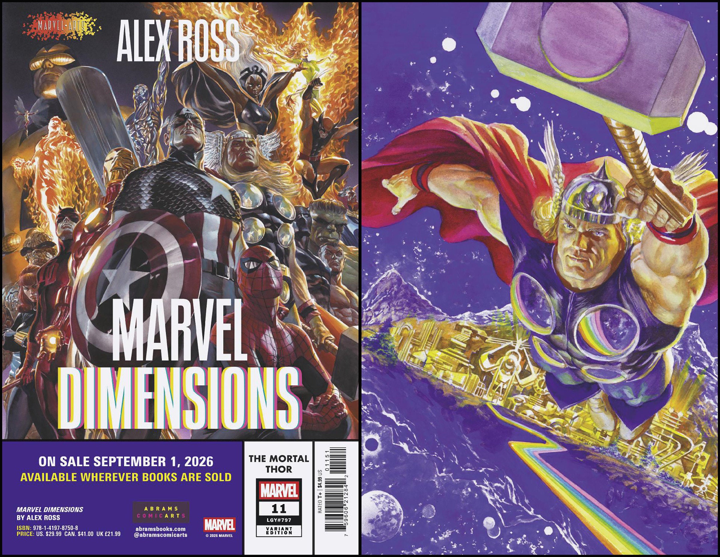 Mortal Thor #11 Alex Ross Marvel Dimensions Variant | L.A. Mood Comics and Games