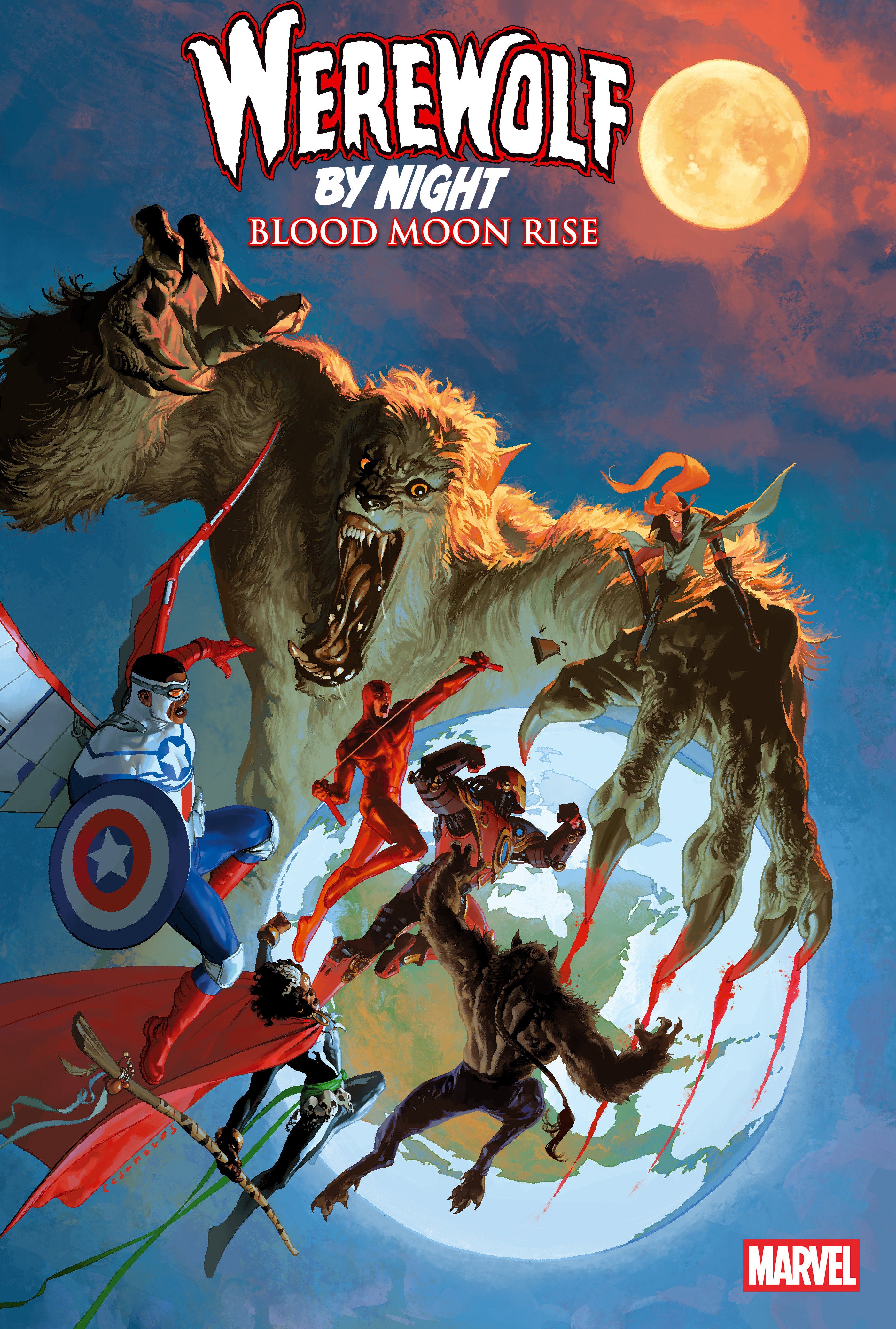 Werewolf By Night: Blood Moon Rise #1 Josemaria Casanovas Variant | L.A. Mood Comics and Games