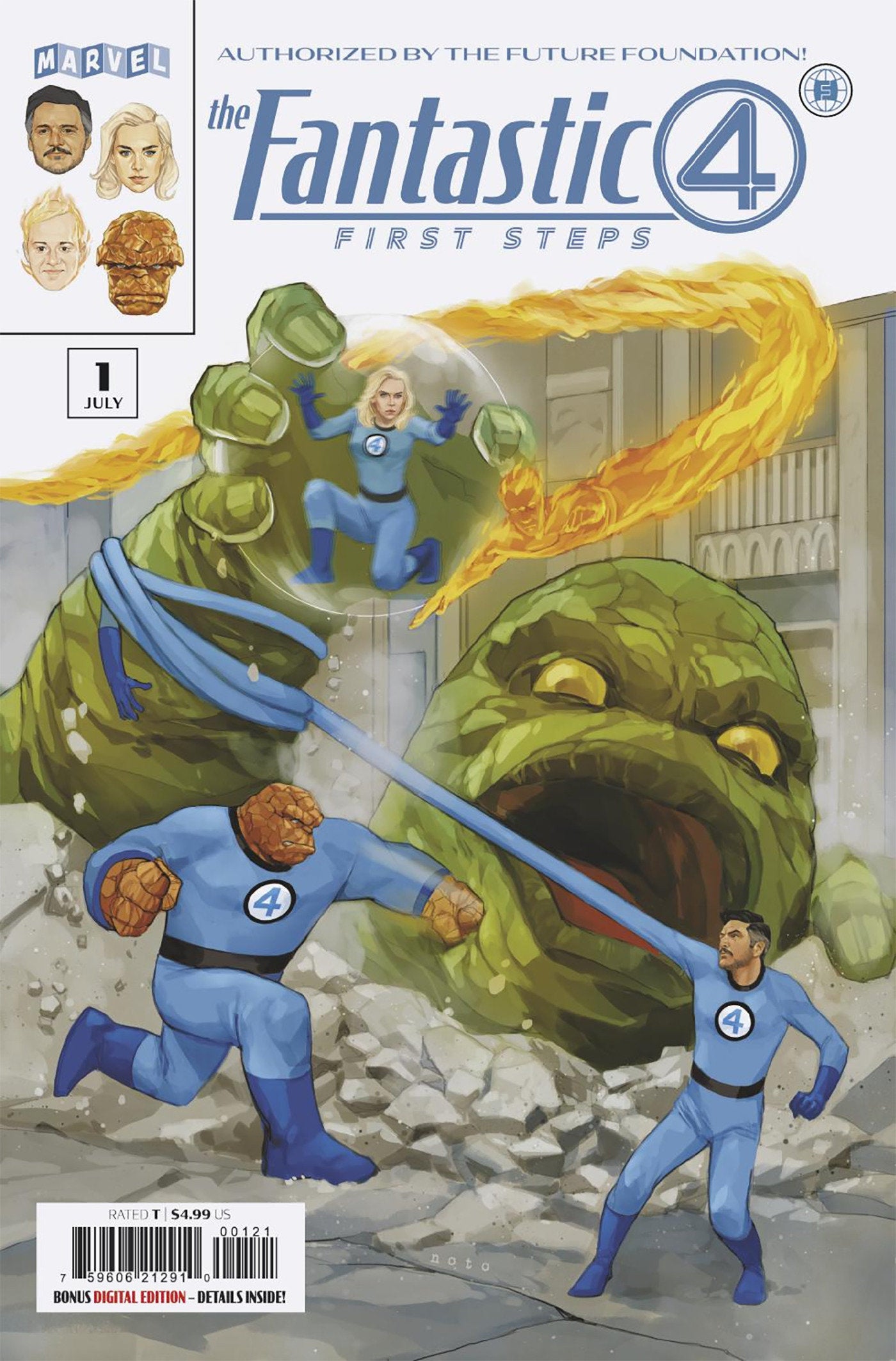 Fantastic Four: First Steps #1 Phil Noto Cover B | L.A. Mood Comics and Games
