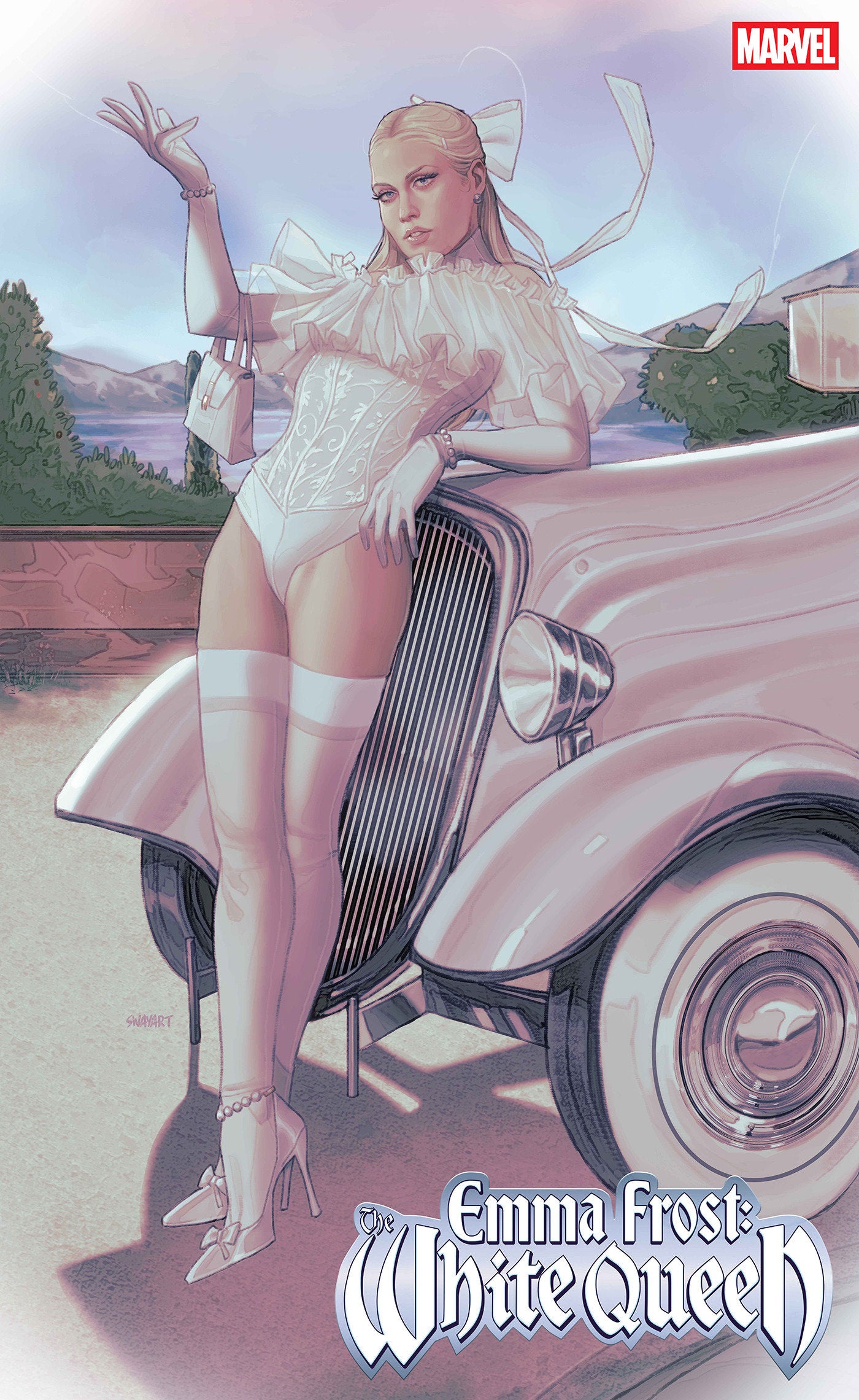 Emma Frost: The White Queen #1 Joshua Swaby Emma Frost Variant | L.A. Mood Comics and Games