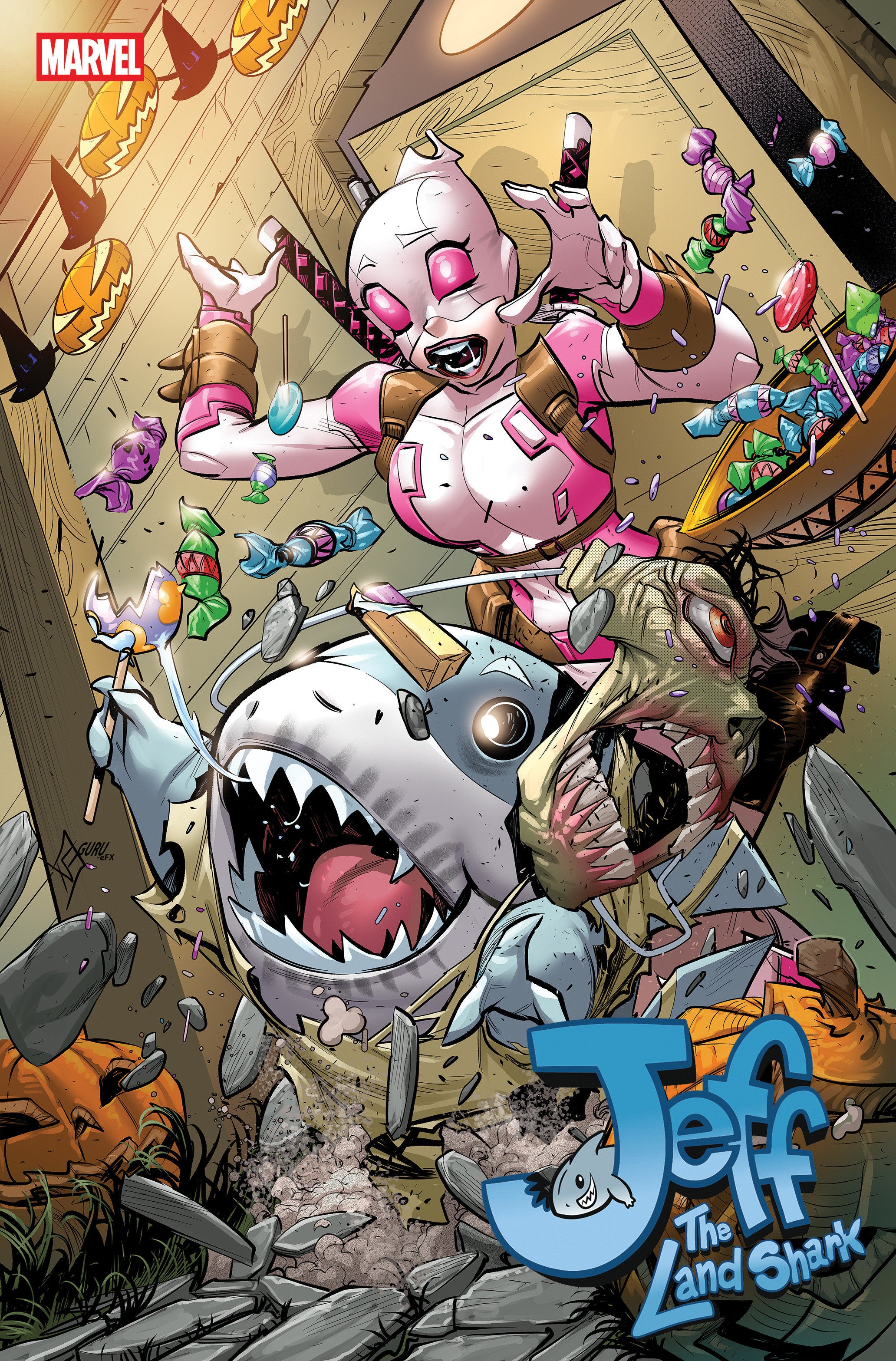 Jeff The Land Shark #5 Federico Vincentini Variant | L.A. Mood Comics and Games