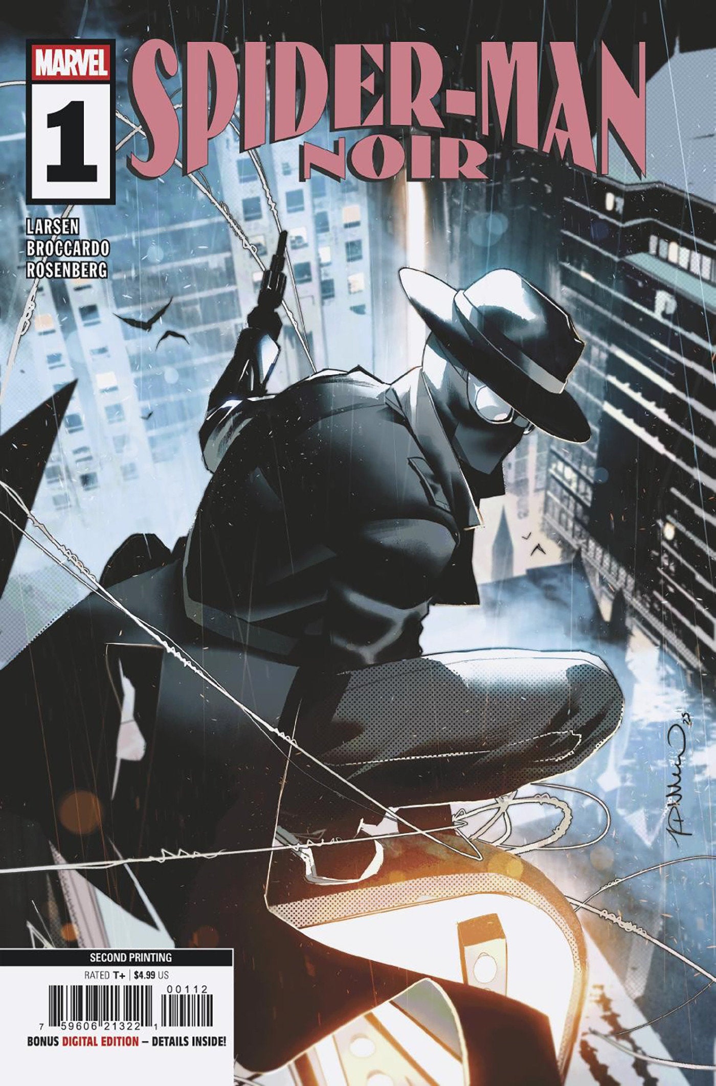Spider-Man Noir #1 Simone Di Meo 2 Nd Printing Variant | L.A. Mood Comics and Games
