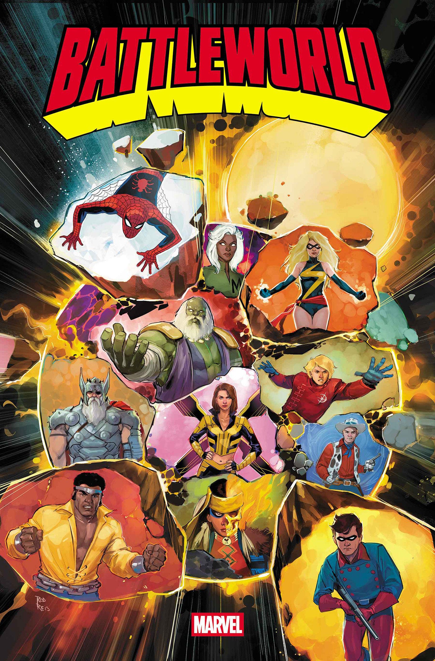 Battleworld #1 Rod Reis Promo Variant | L.A. Mood Comics and Games
