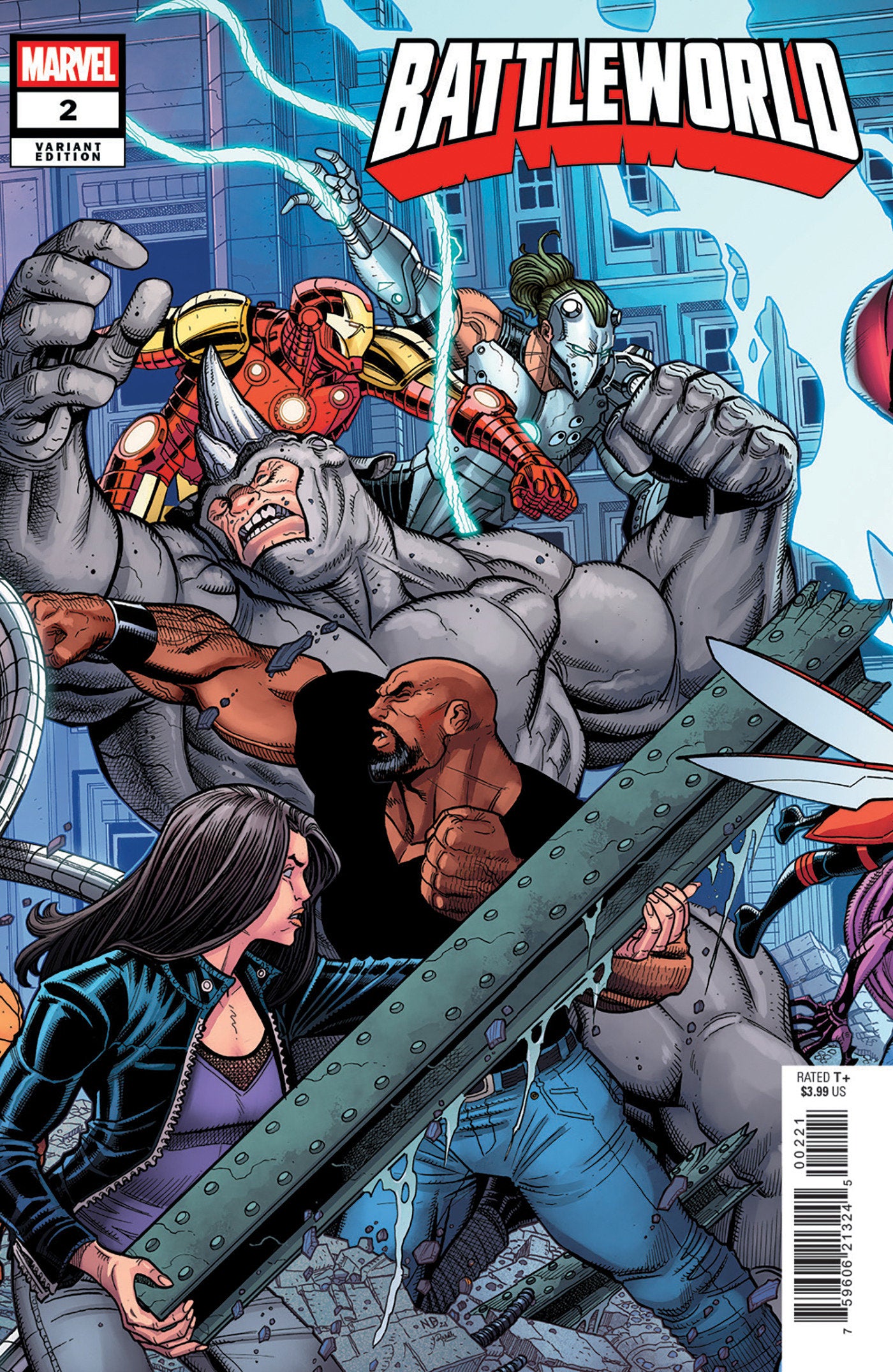 Battleworld #2 Nick Bradshaw 5 Part Connecting Variant B | L.A. Mood Comics and Games