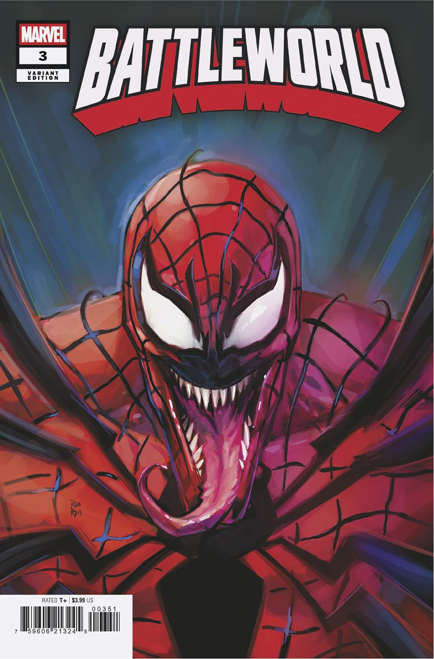 Battleworld #3 Rod Reis Venom 252 Variant | L.A. Mood Comics and Games