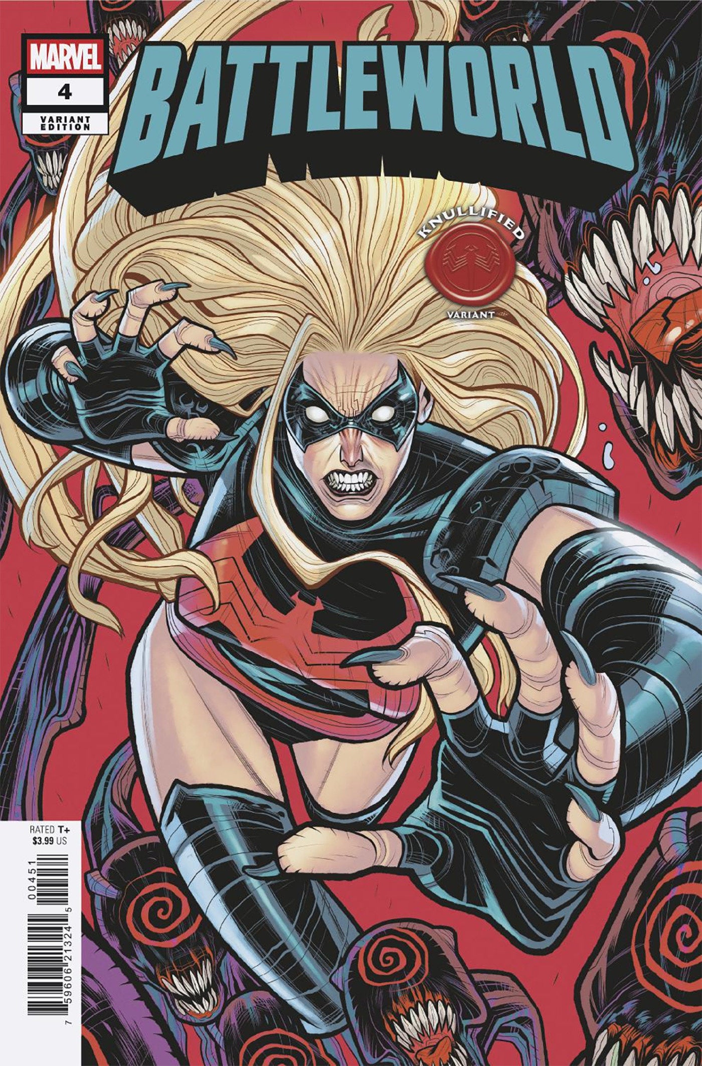 Battleworld #4 Elizabeth Torque Knullified Variant | L.A. Mood Comics and Games