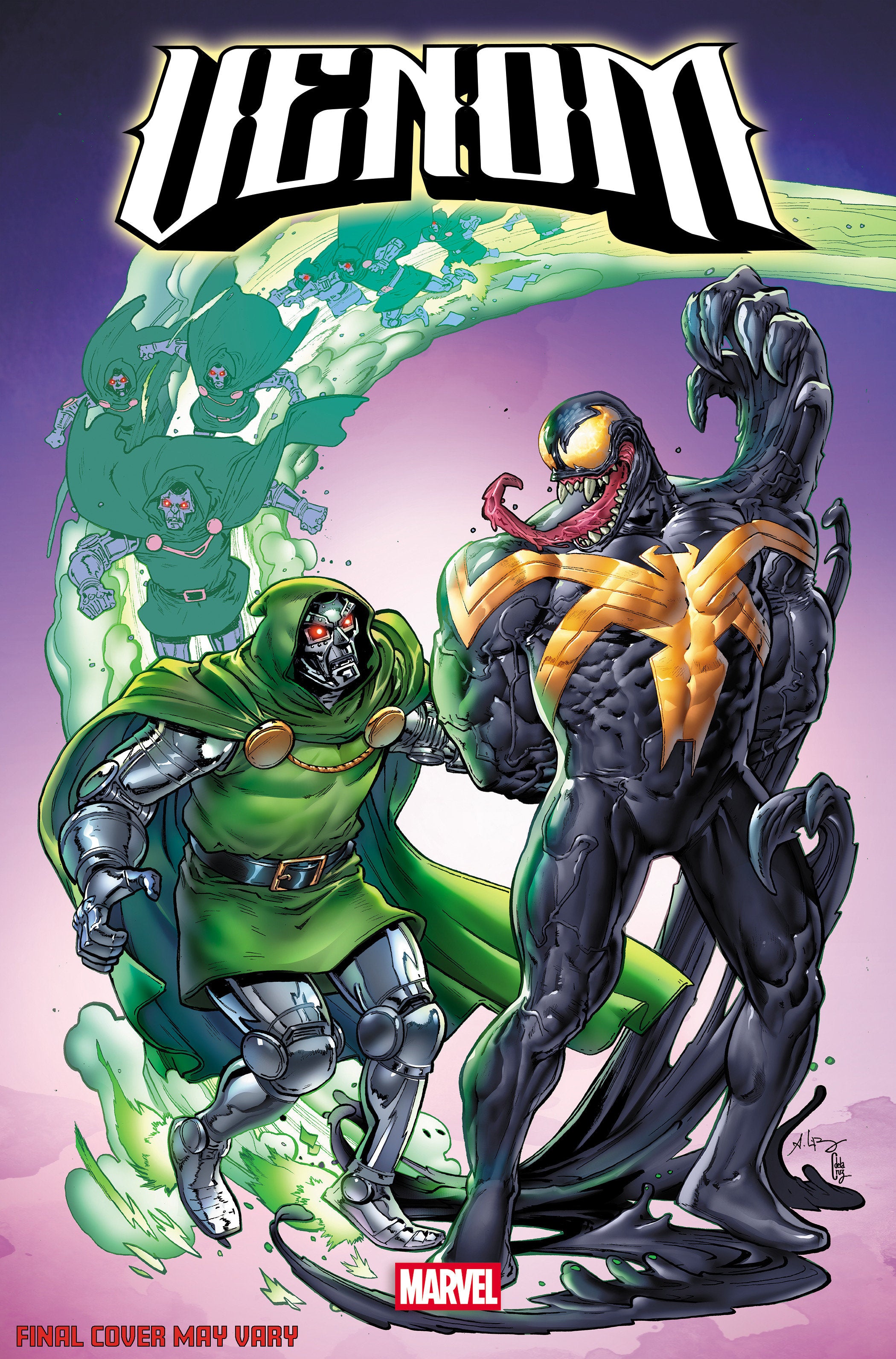 Venom #255 Andrei Bressan Doom Homage Variant [Ds] | L.A. Mood Comics and Games