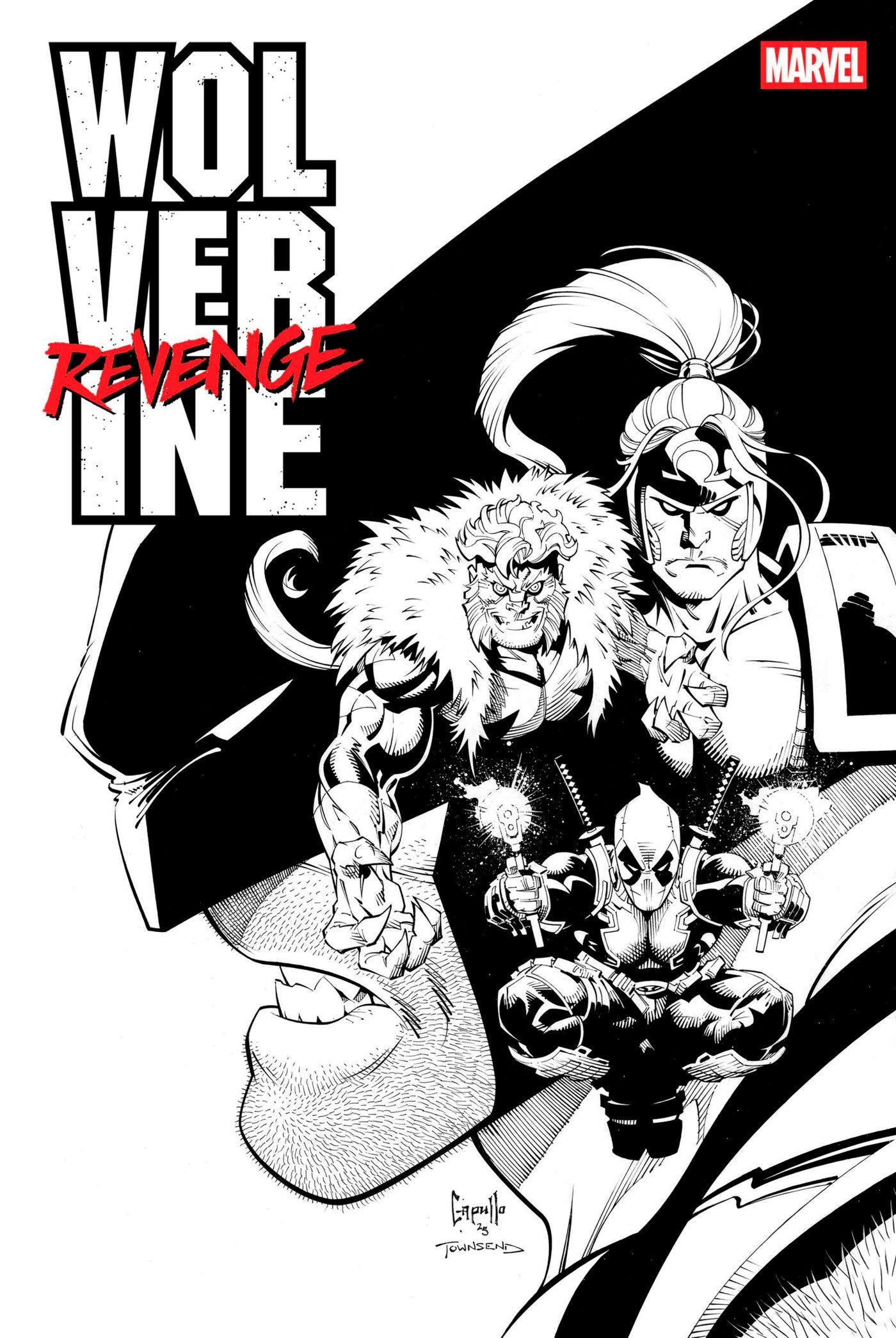 Wolverine: Revenge - Red Band: Raw - Black & White Edition #1 [Polybagged] | L.A. Mood Comics and Games