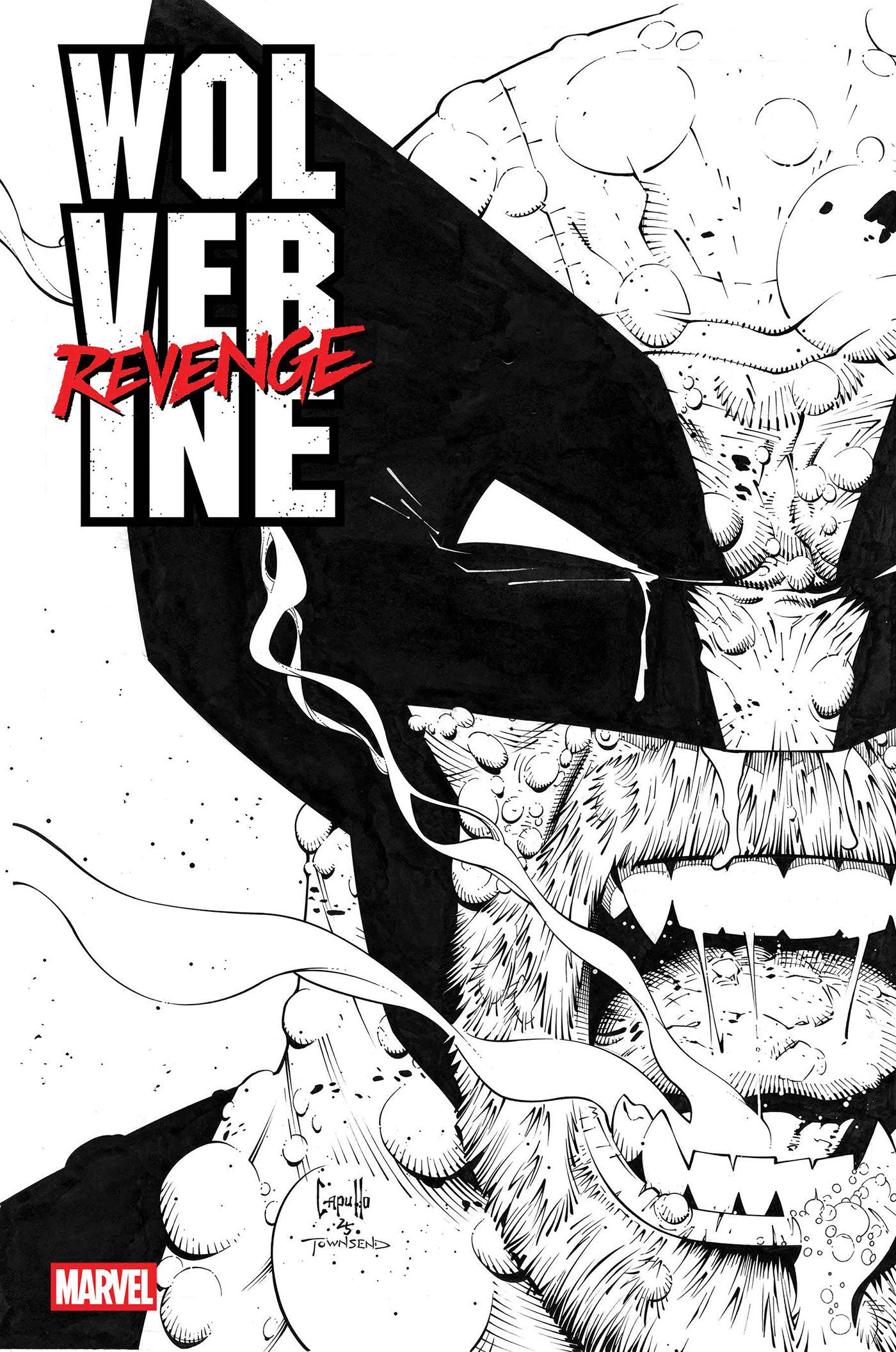 Wolverine: Revenge   Red Band: Raw   Black & White Edition #4 [Polybagged] | L.A. Mood Comics and Games