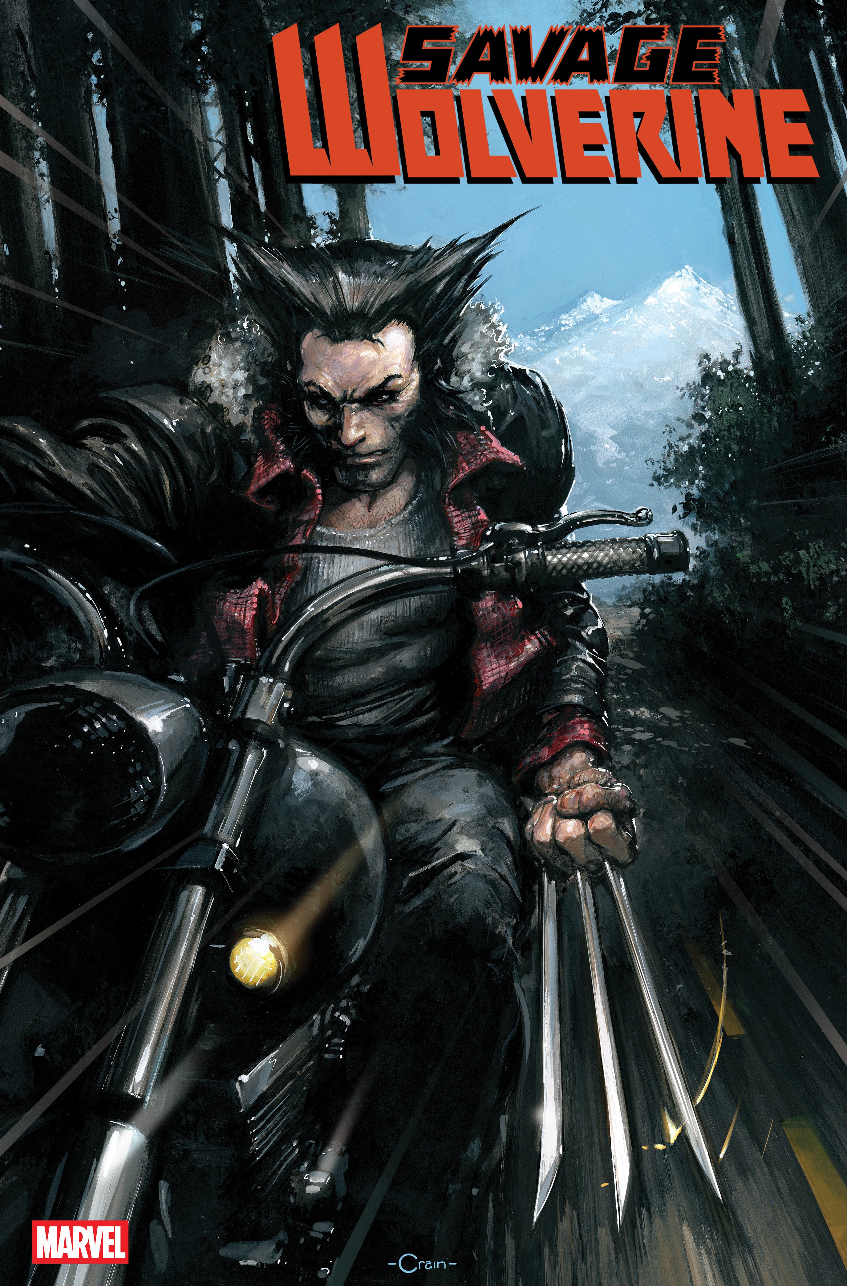 Savage Wolverine #1 Clayton Crain Variant | L.A. Mood Comics and Games