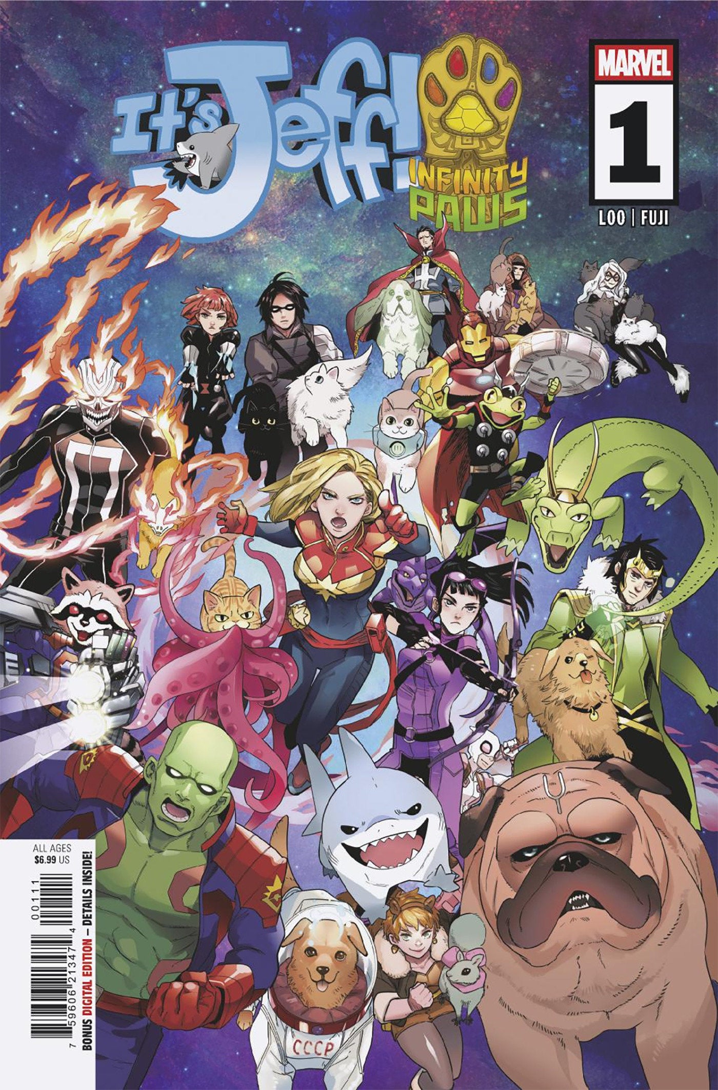 It'S Jeff: Infinity Paws #1 | L.A. Mood Comics and Games