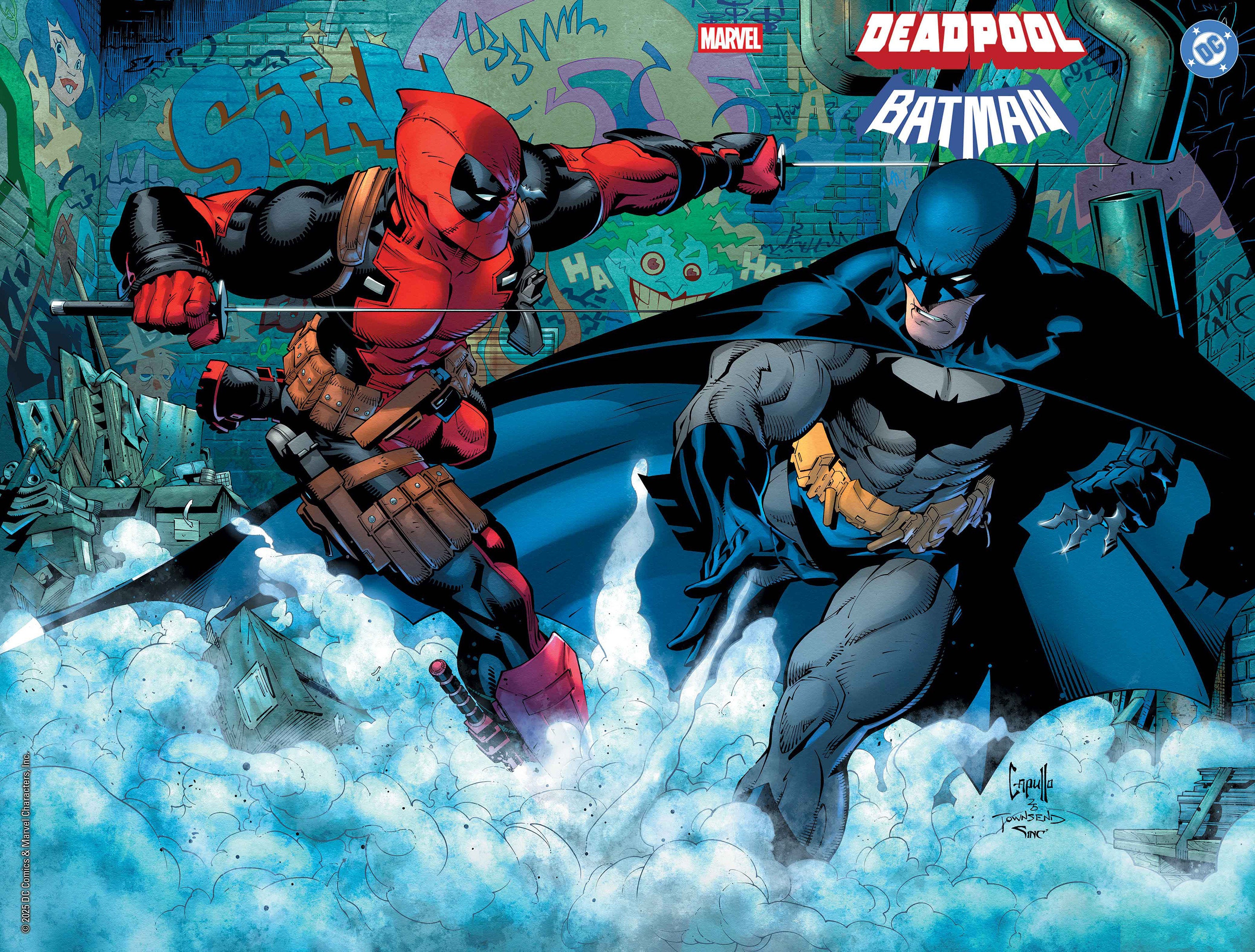 Marvel/DC: Deadpool/Batman #1 Greg Capullo Wraparound Variant | L.A. Mood Comics and Games