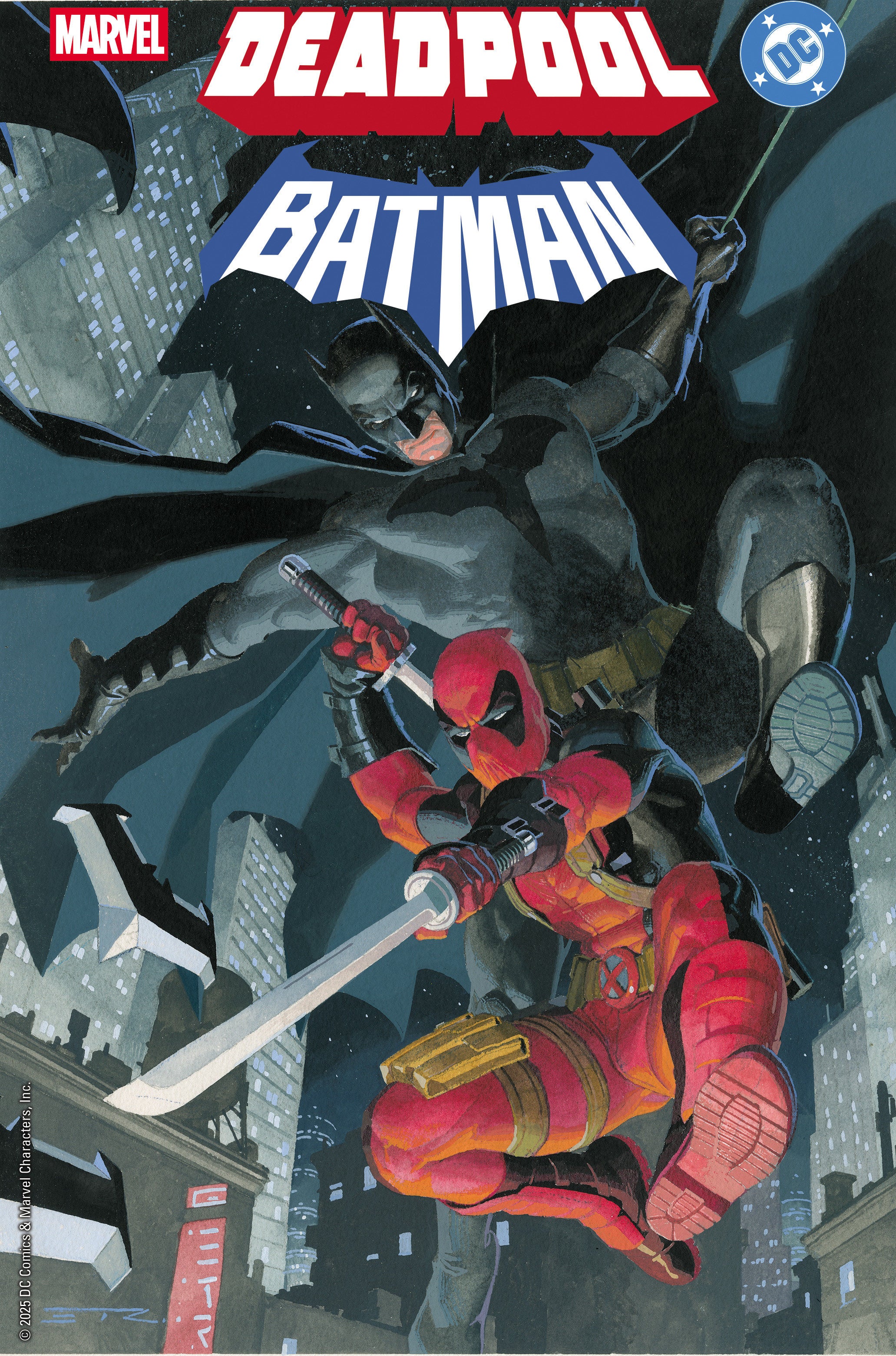 Marvel/DC: Deadpool/Batman #1 Esad Ribic Variant | L.A. Mood Comics and Games