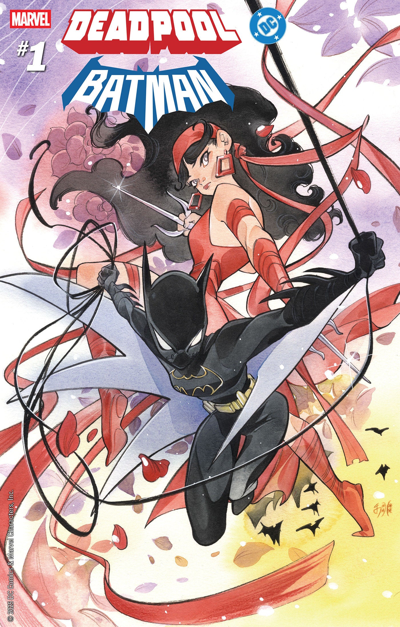 Marvel/DC: Deadpool/Batman #1 Peach Momoko Variant | L.A. Mood Comics and Games