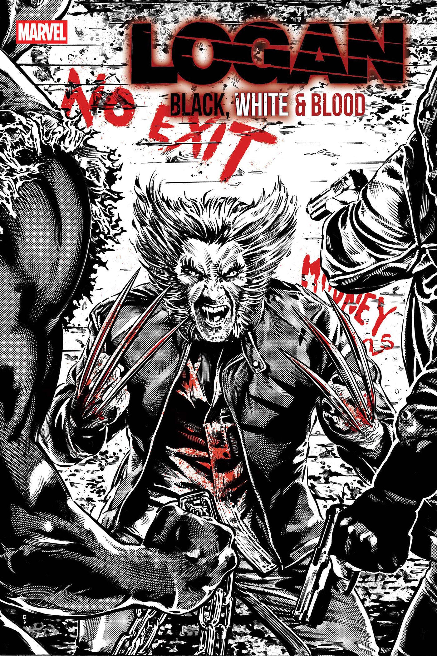 Logan: Black, White & Blood #2 Stephen Mooney Variant | L.A. Mood Comics and Games