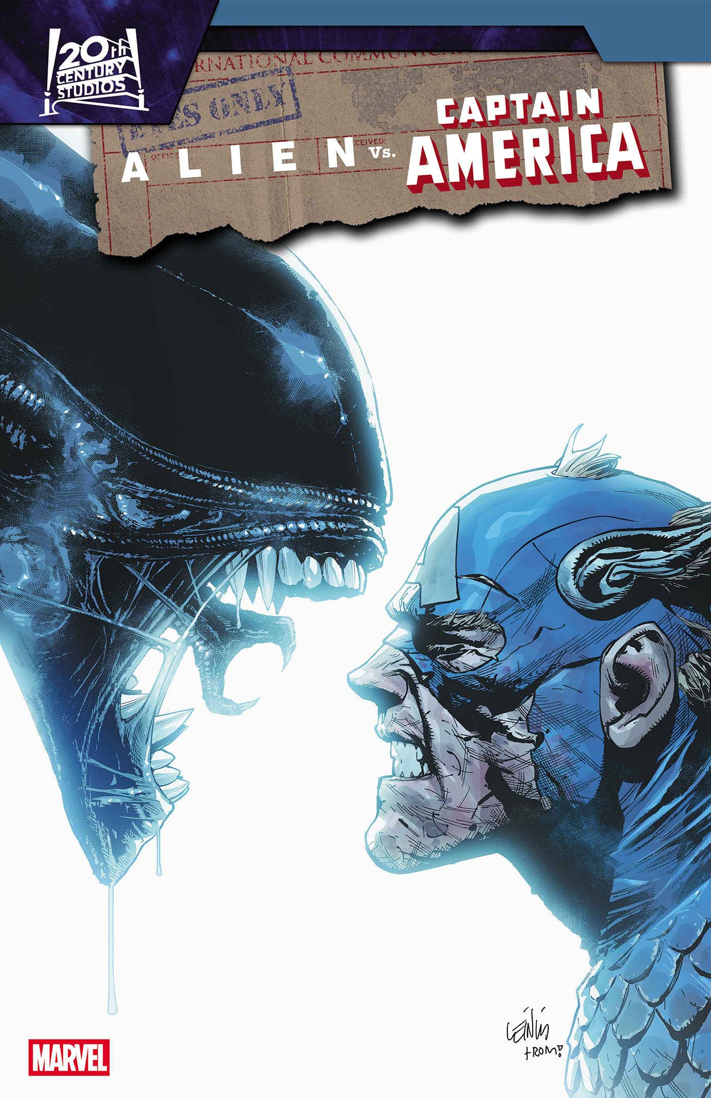 Alien vs. Captain America #4 | L.A. Mood Comics and Games