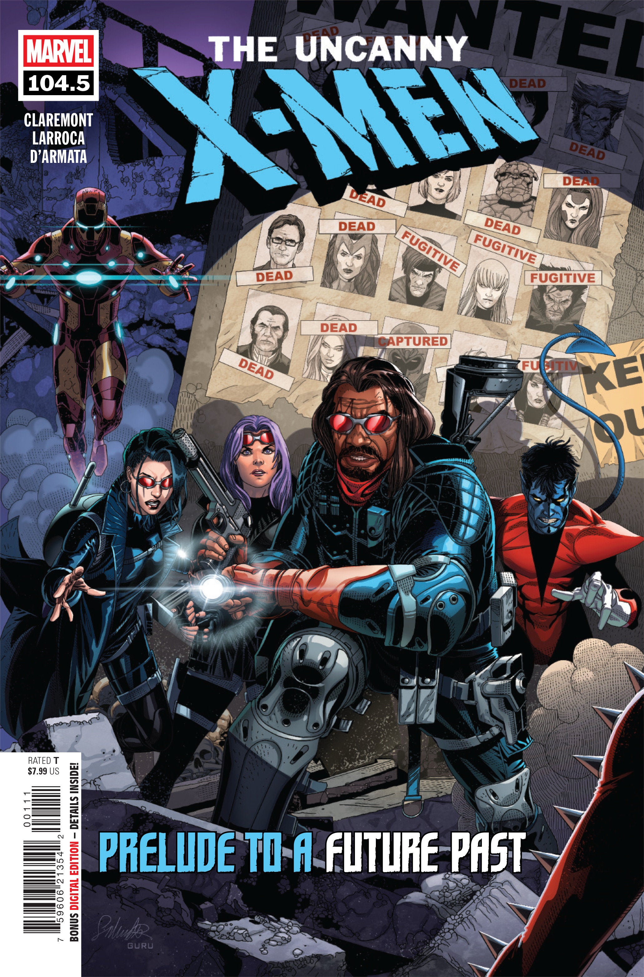 X-Men By Chris Claremont: Prelude To A Future Past #1 | L.A. Mood Comics and Games