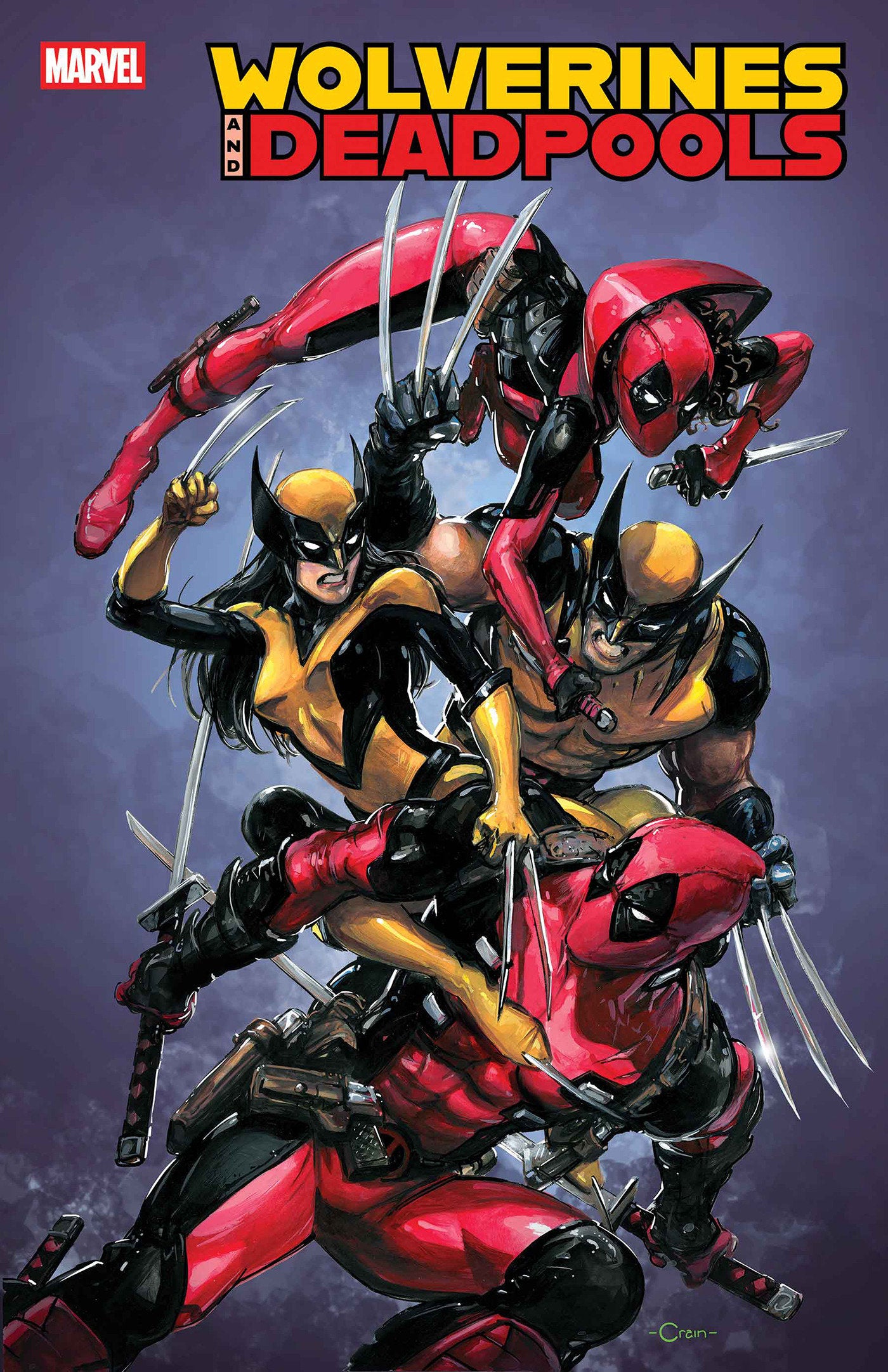 Wolverines & Deadpools #3 Clayton Crain Variant | L.A. Mood Comics and Games