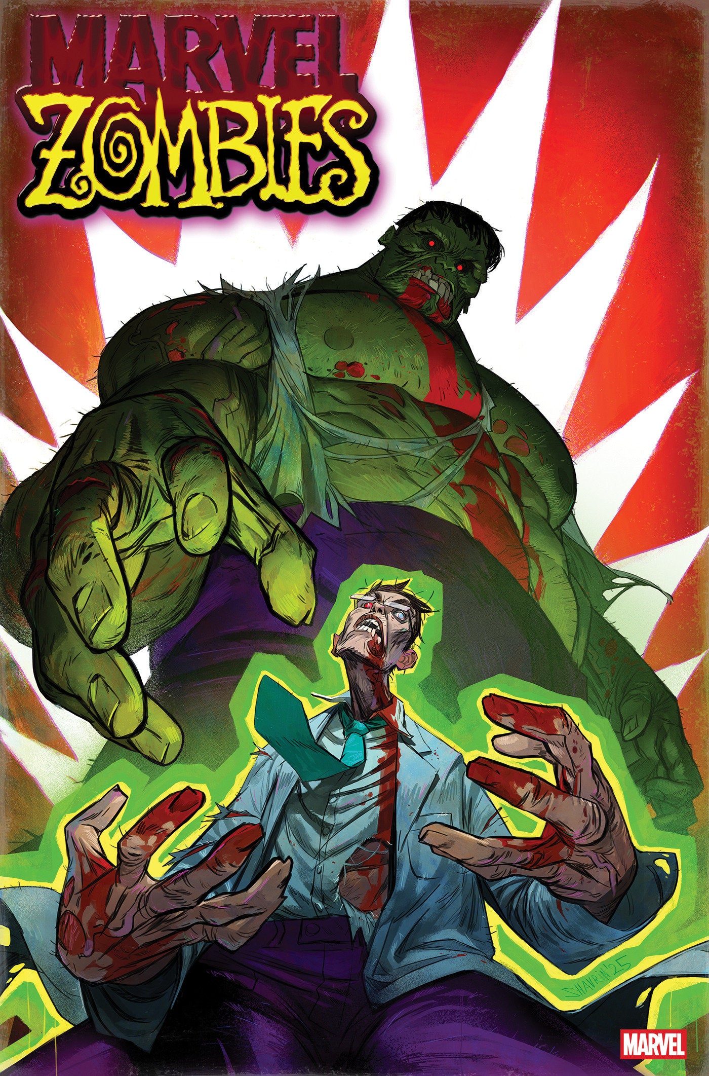 Marvel Zombies: Red Band #1 Ivan Shavrin Variant [Polybagged] | L.A. Mood Comics and Games