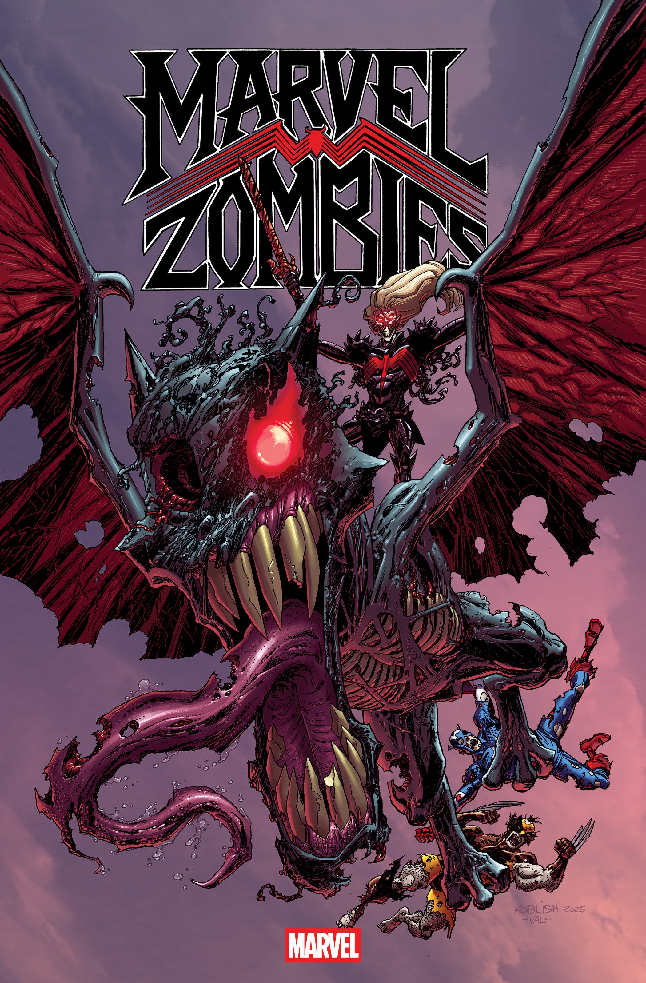 Marvel Zombies: Red Band #5 Scott Koblish Retro Zombie Variant [Polybagged] | L.A. Mood Comics and Games