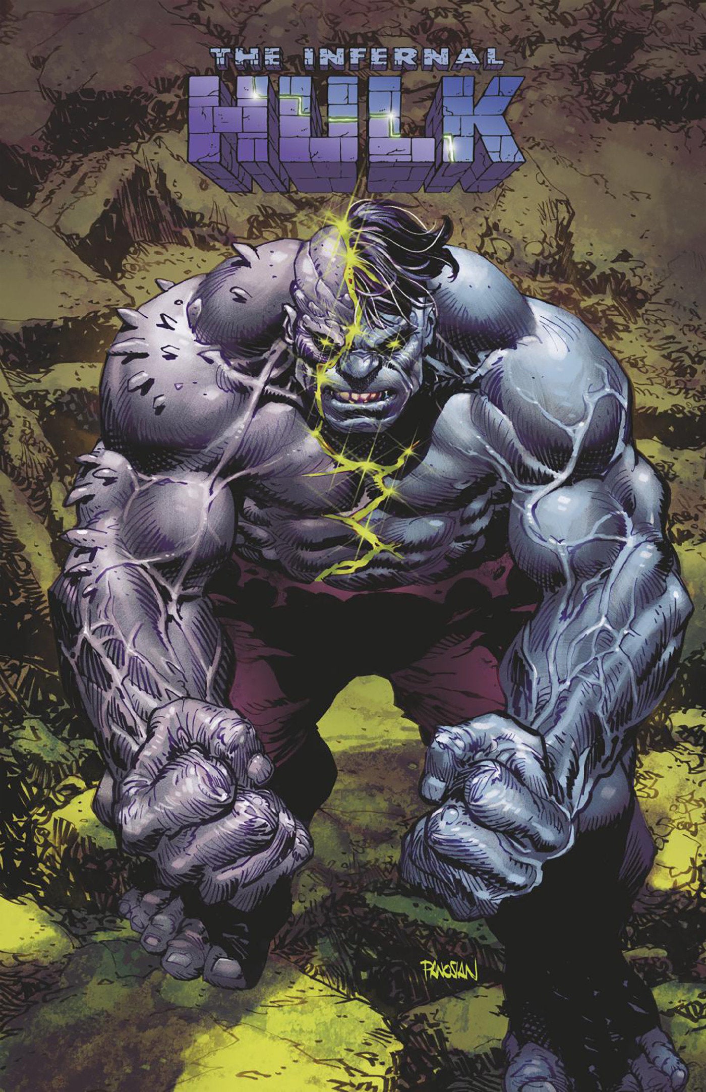 Infernal Hulk #1 Dan Panosian Foil Variant | L.A. Mood Comics and Games