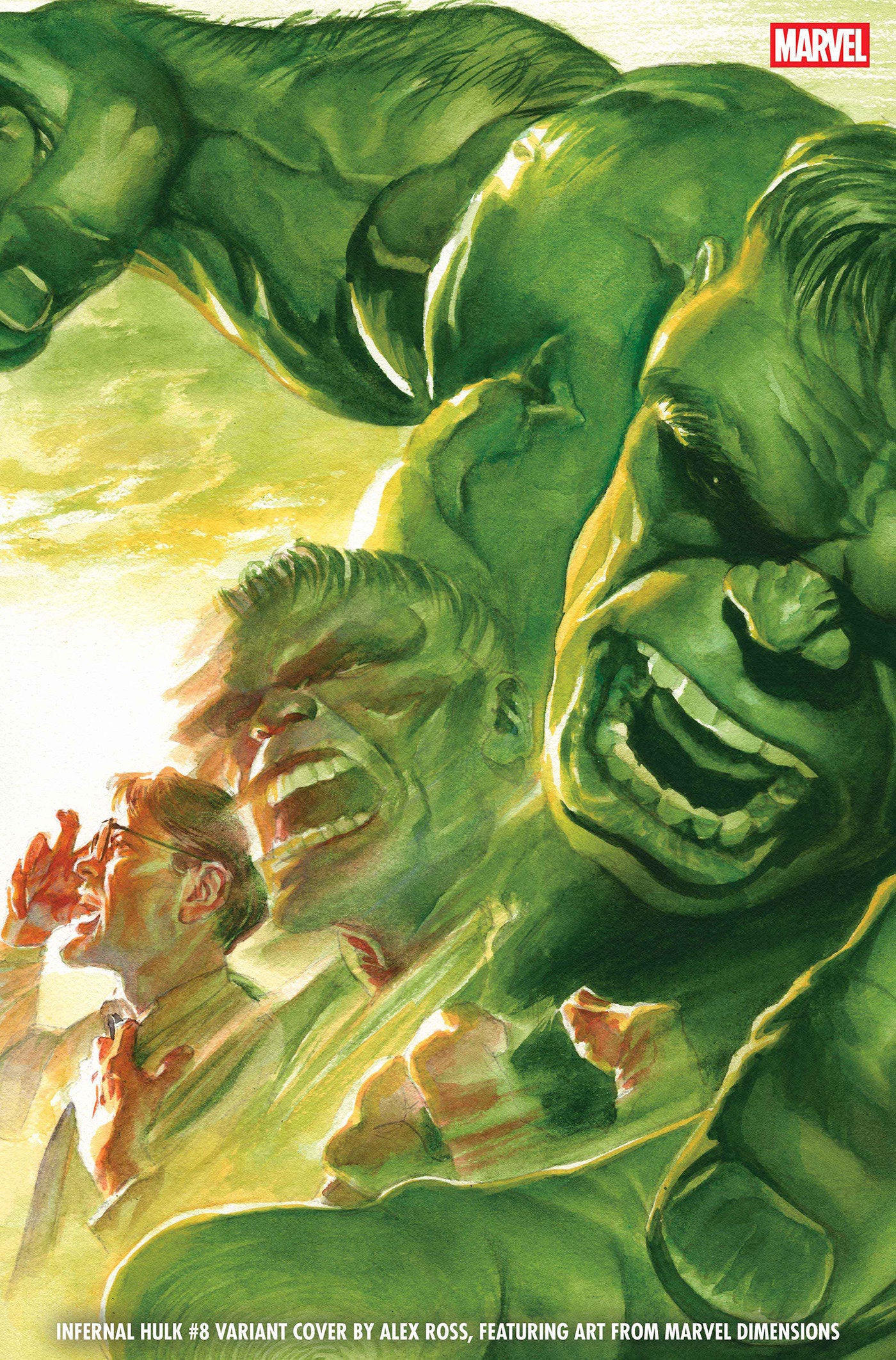 Infernal Hulk #8 Alex Ross Marvel Dimensions Variant | L.A. Mood Comics and Games