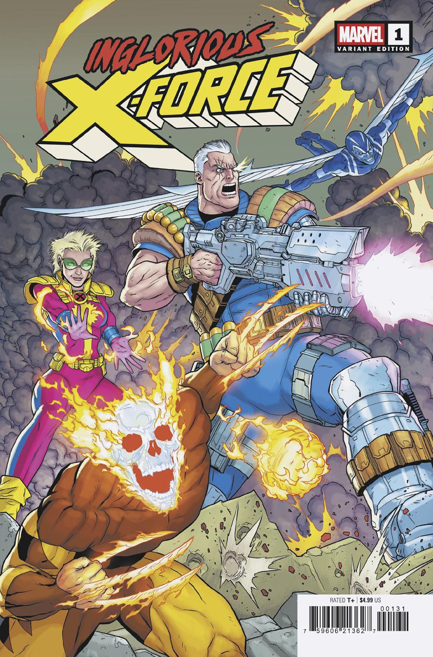 Inglorious X Force #1 Jacen Burrows Variant | L.A. Mood Comics and Games