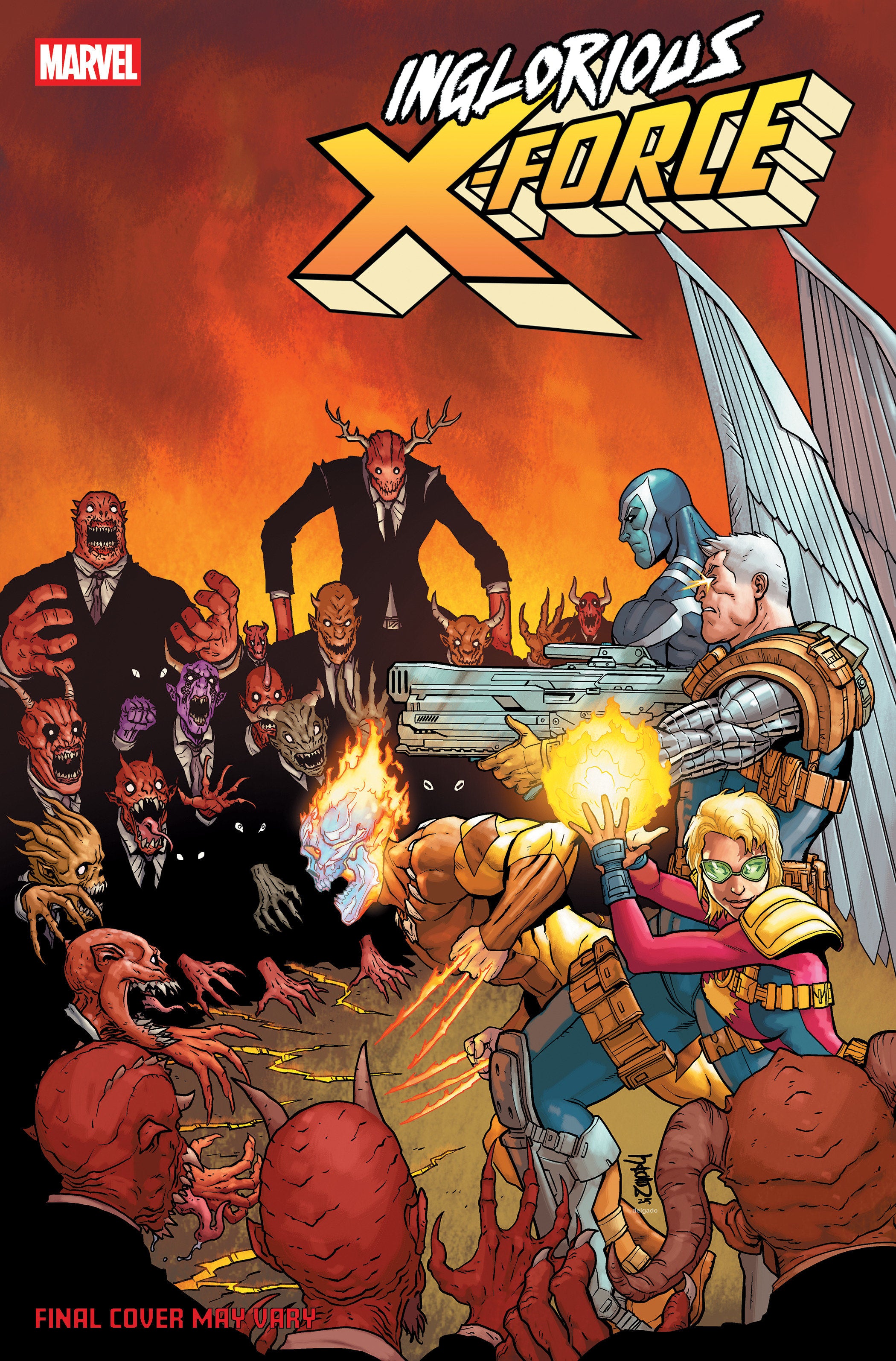 Inglorious X Force #2 Jacen Burrows Variant | L.A. Mood Comics and Games