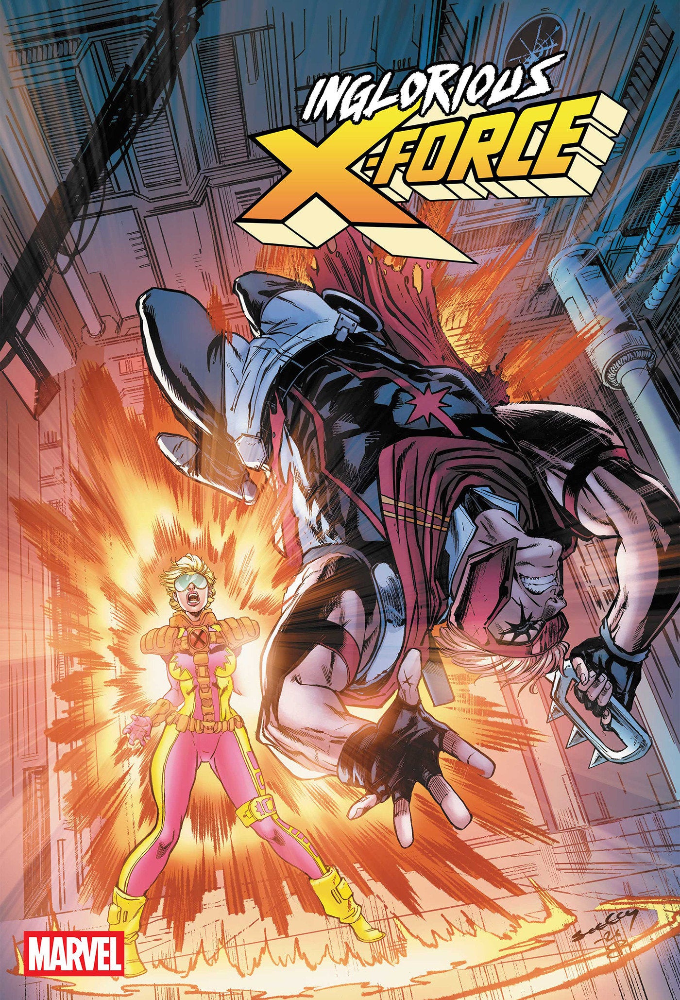 Inglorious X Force #9 Tim Seeley Variant | L.A. Mood Comics and Games
