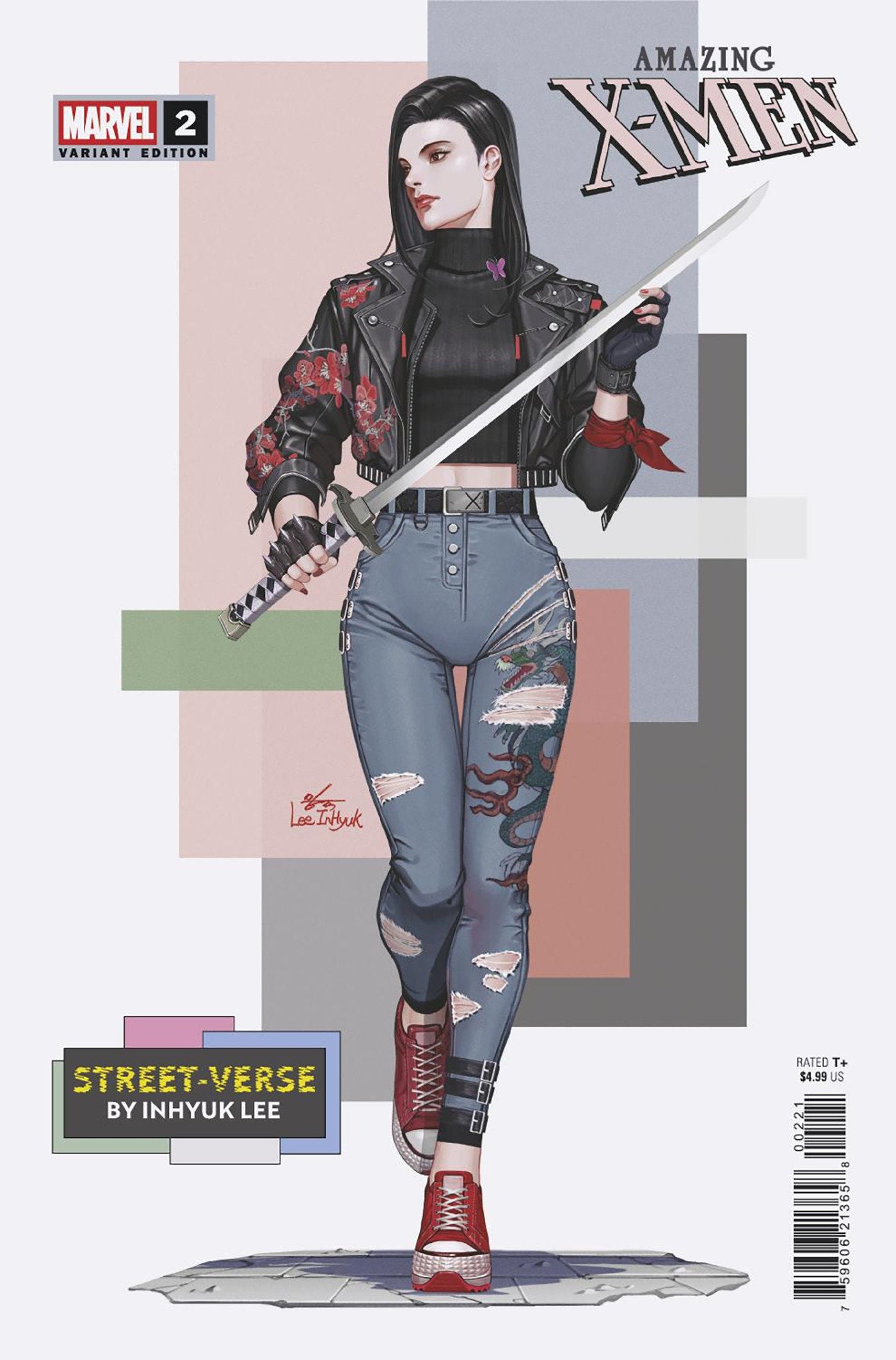Amazing X-Men #2 Inhyuk Lee Street Verse Variant [AOR] | L.A. Mood Comics and Games