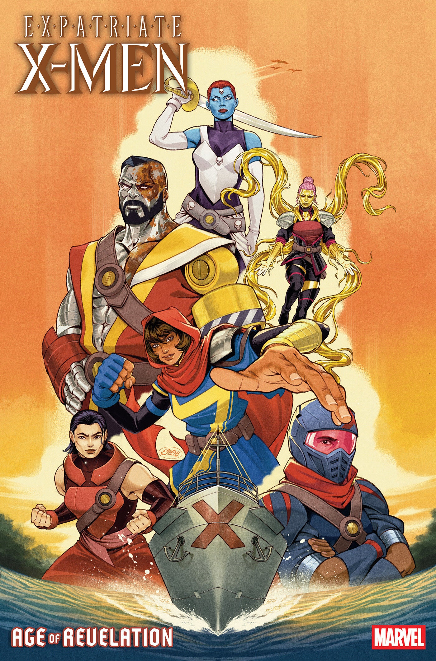 Expatriate X-Men #2 Betsy Cola Variant [AOR] | L.A. Mood Comics and Games